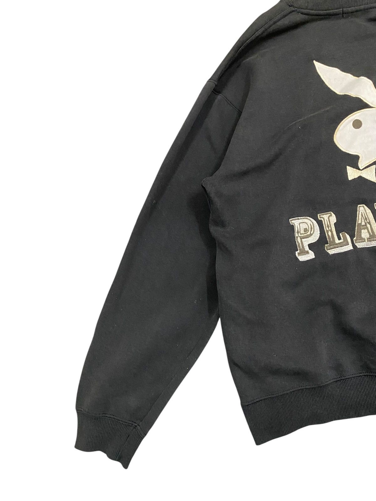Playboy Playboy Black Sweatshirt - Size L - Embroidered Logo Size US L / EU 52-54 / 3 - 5 Thumbnail