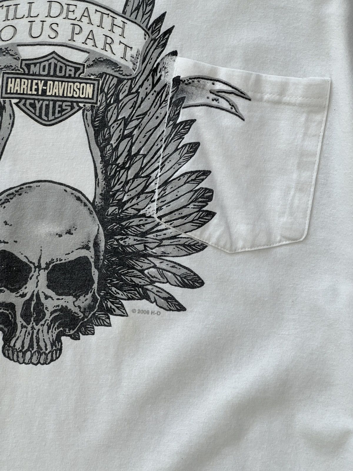Harley Davidson Vintage 2008 Harley Davidson Houston Texas Motorcycle LS XXL Size US XXL / EU 58 / 5 - 6 Thumbnail