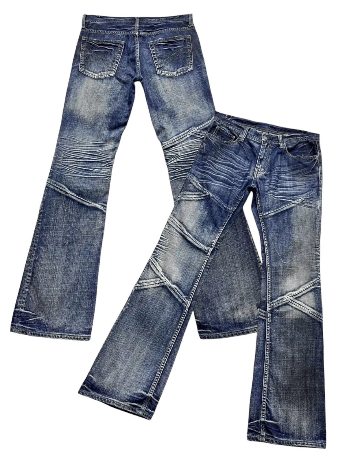 edge rupert 英字 message design pants - メルカリ