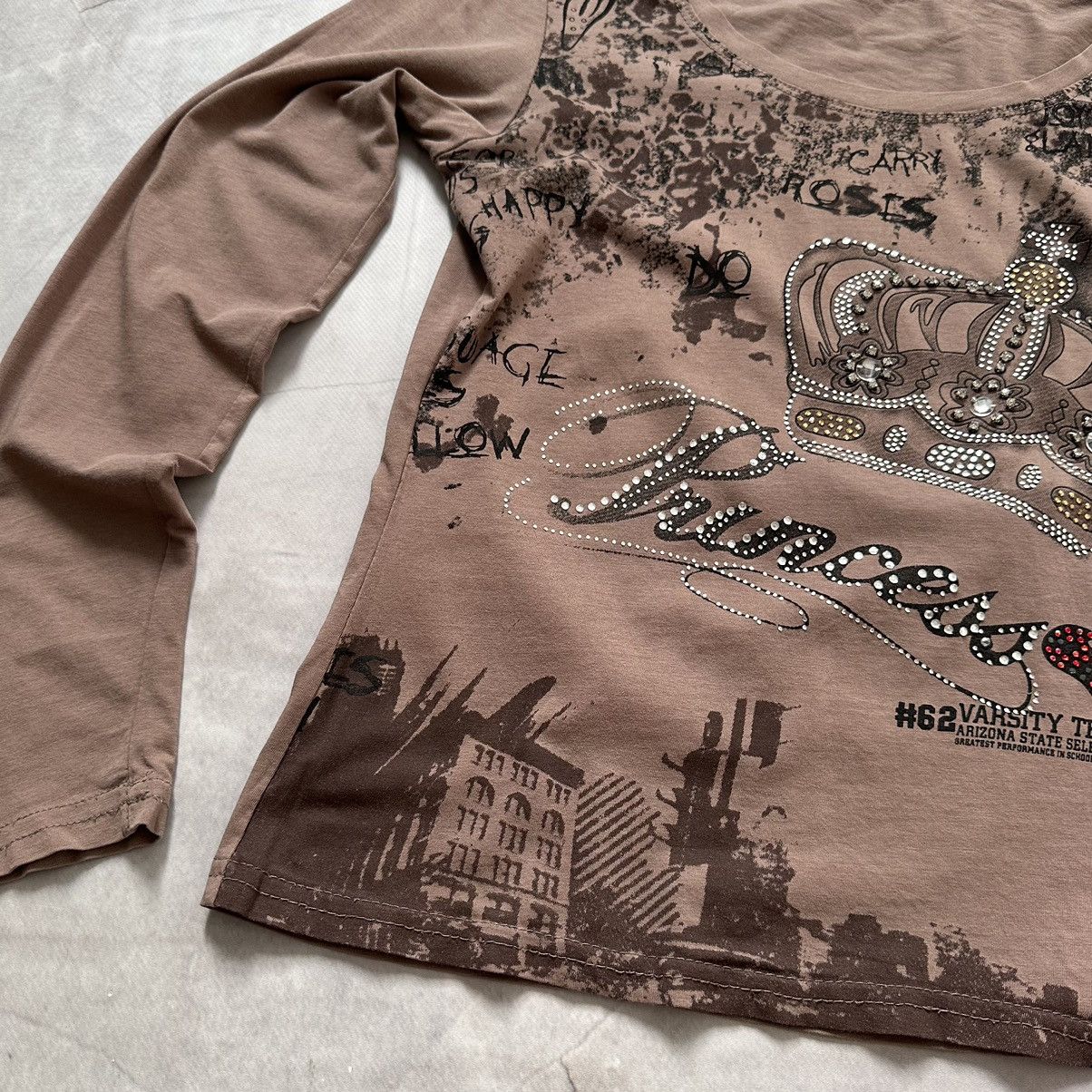Hysteric Glamour × Undercover Crown Hysteric Glamour Style Punk Long Sleeve T Shirt Size M / US 6-8 / IT 42-44 - 6 Thumbnail