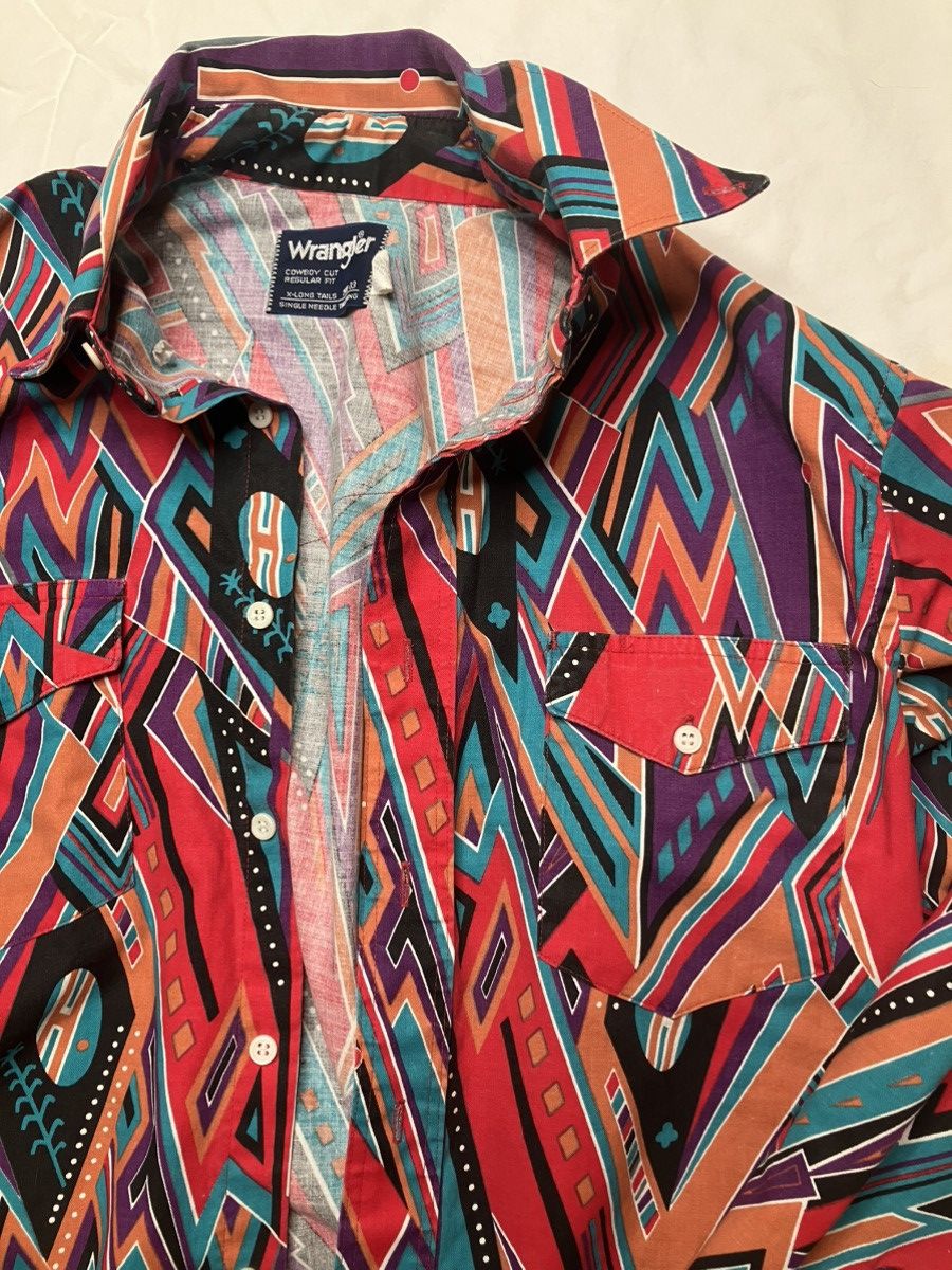 Wrangler Funky 90s Wrangler Cowboy Shirt Size US S / EU 44-46 / 1 - 2 Thumbnail