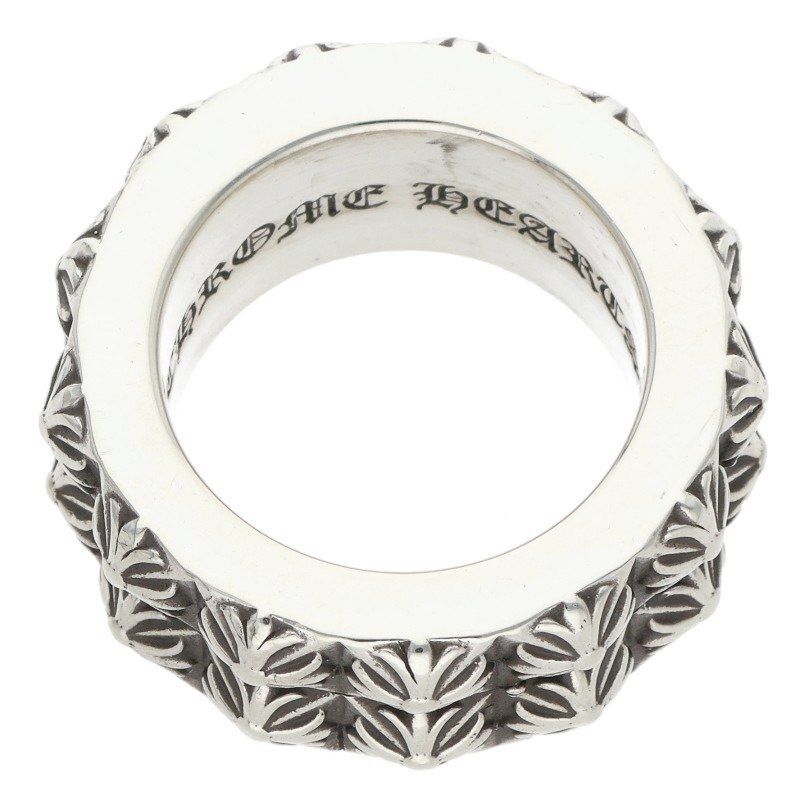 Chrome Hearts Chrome Hearts Pete Punk Double Row Silver Ring Size ONE SIZE - 5 Thumbnail