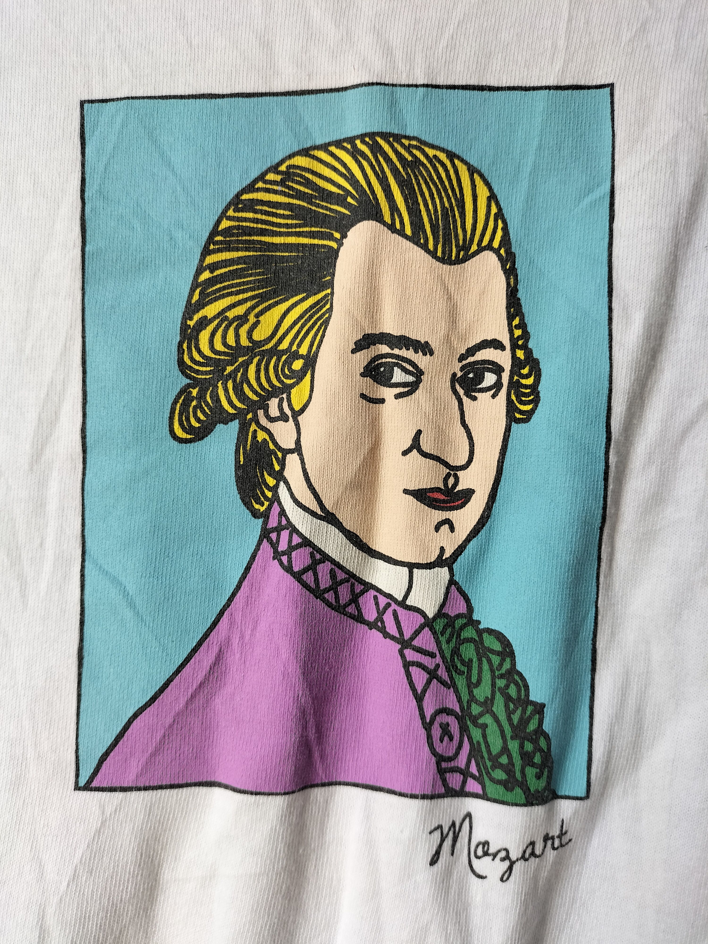 Mozart Arts Fashion Animation T shirt streetwear