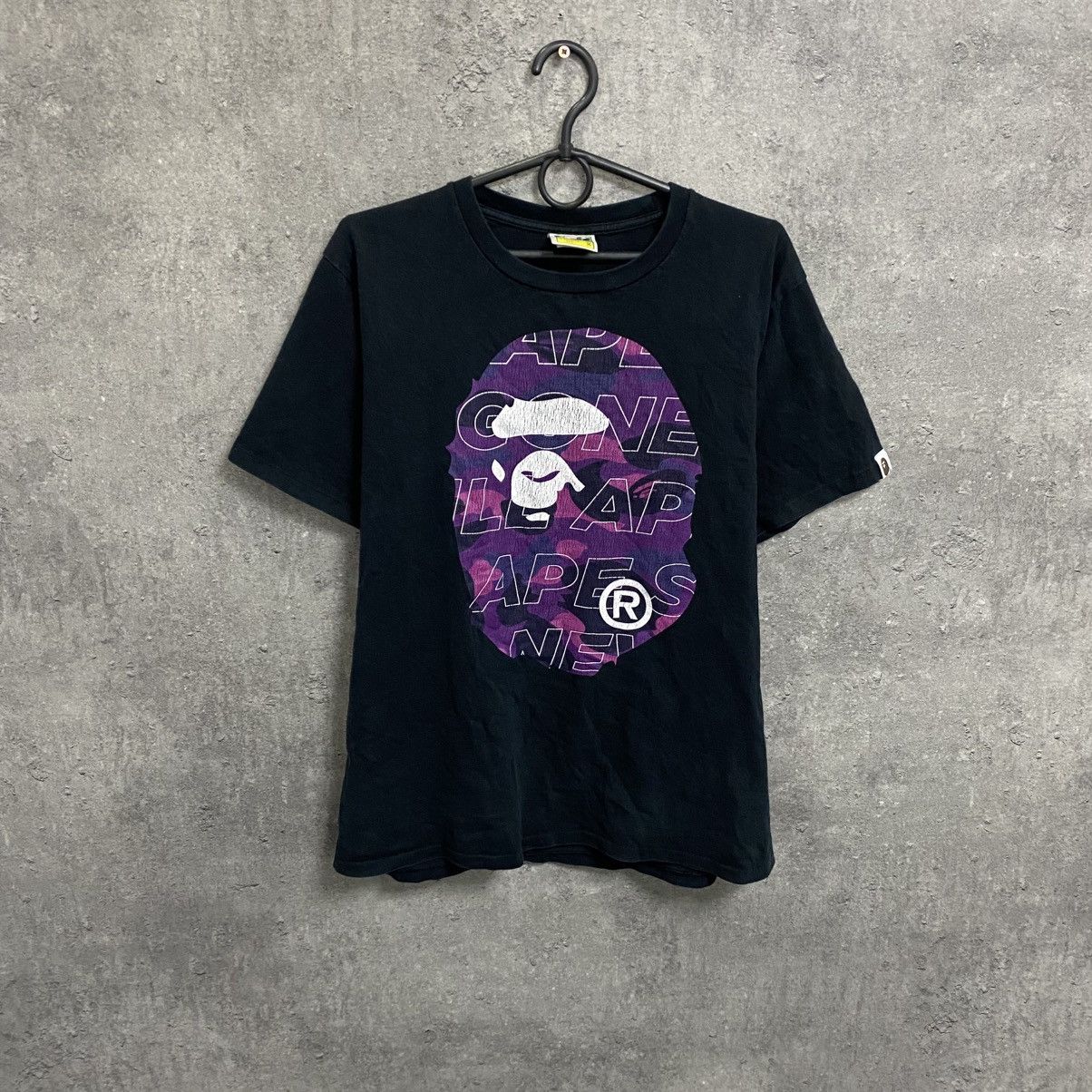 Bape A Bathing Ape Bape T-shirt Big Head Tee Big Logo Size US M / EU 48-50 / 2 - 1 Thumbnail