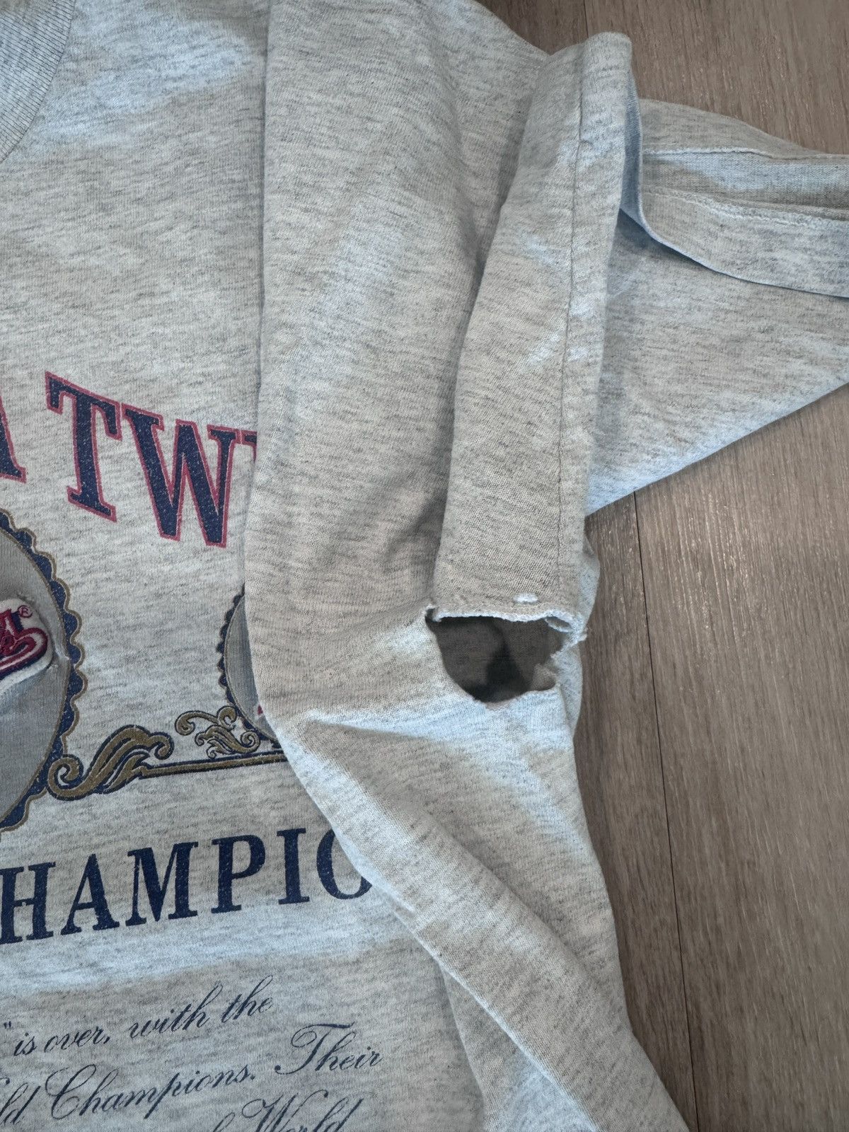 MLB Minnesota Twins 1991 World Champ Tee Size US XL / EU 56 / 4 - 3 Thumbnail