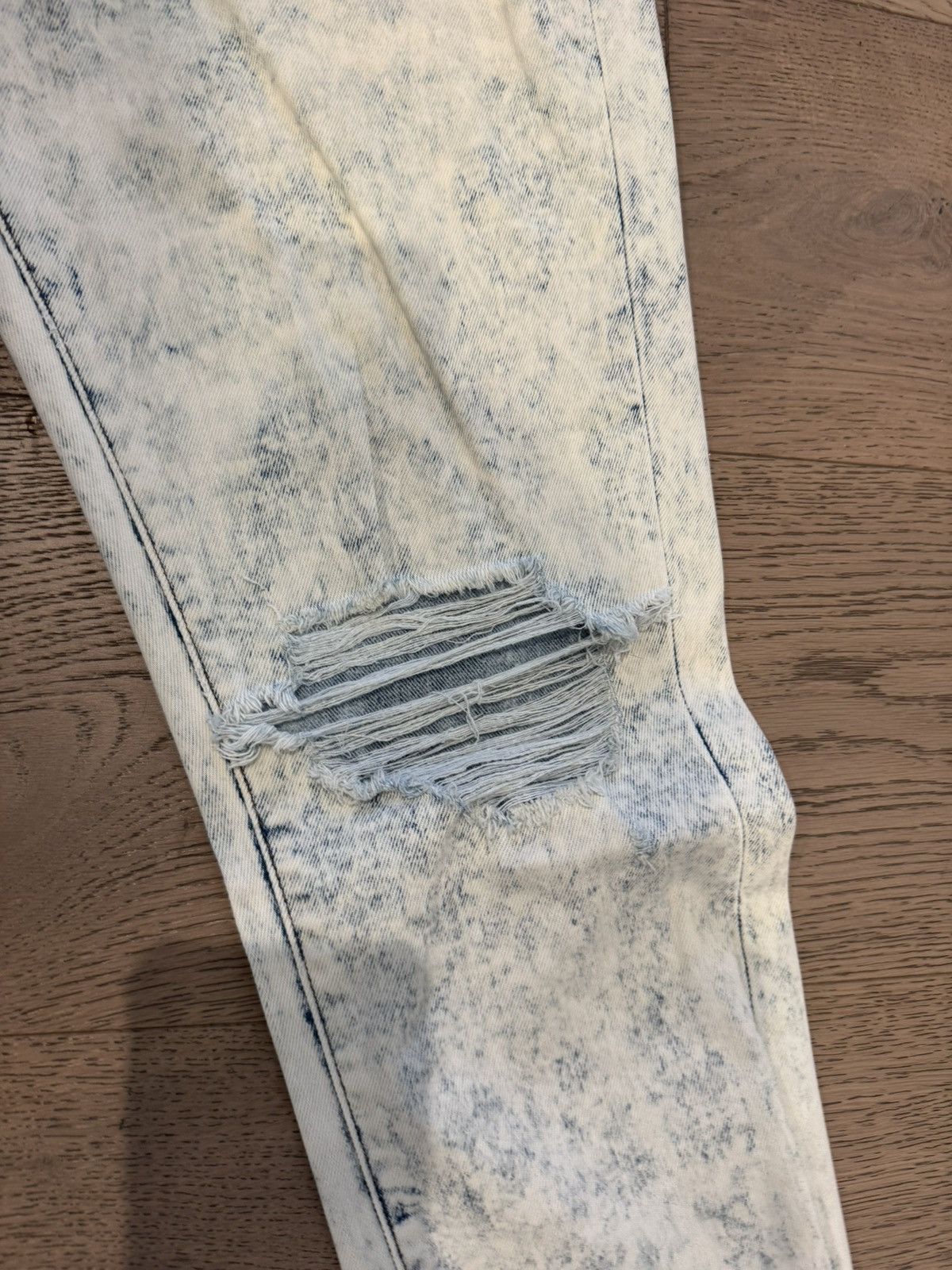 MONFRERE Monfrère Greyson Skinny Fit Jeans Acid Stone Wash – Size 36 Size US 36 / EU 52 - 3 Thumbnail