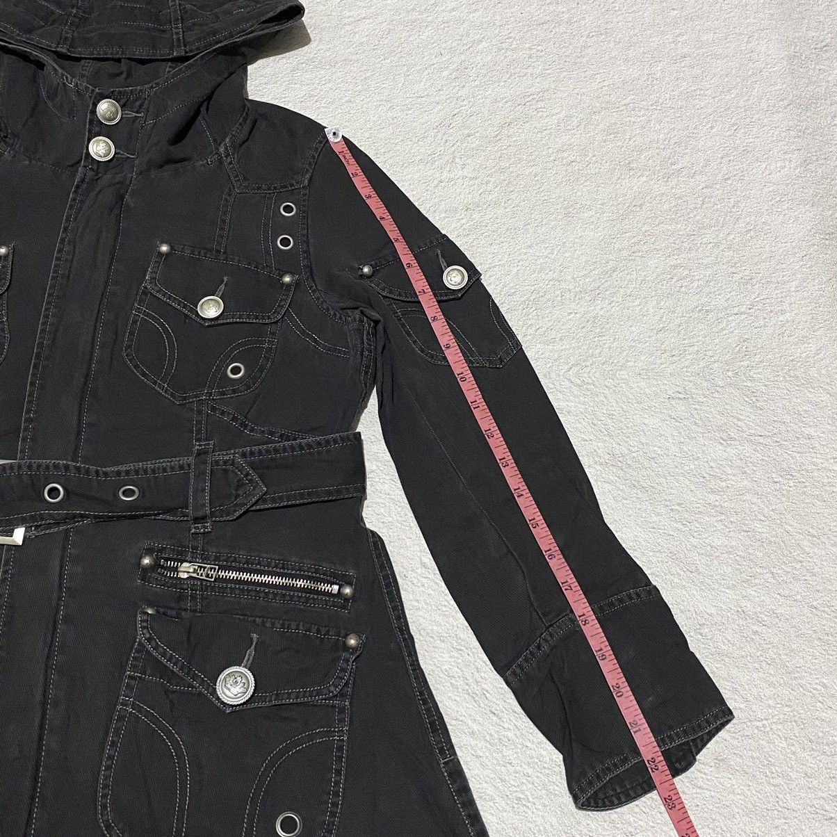 If Six Was Nine 🔥RARE🔥 Algonquins 2000s Bondage Jacket Size M / US 6-8 / IT 42-44 - 7 Thumbnail
