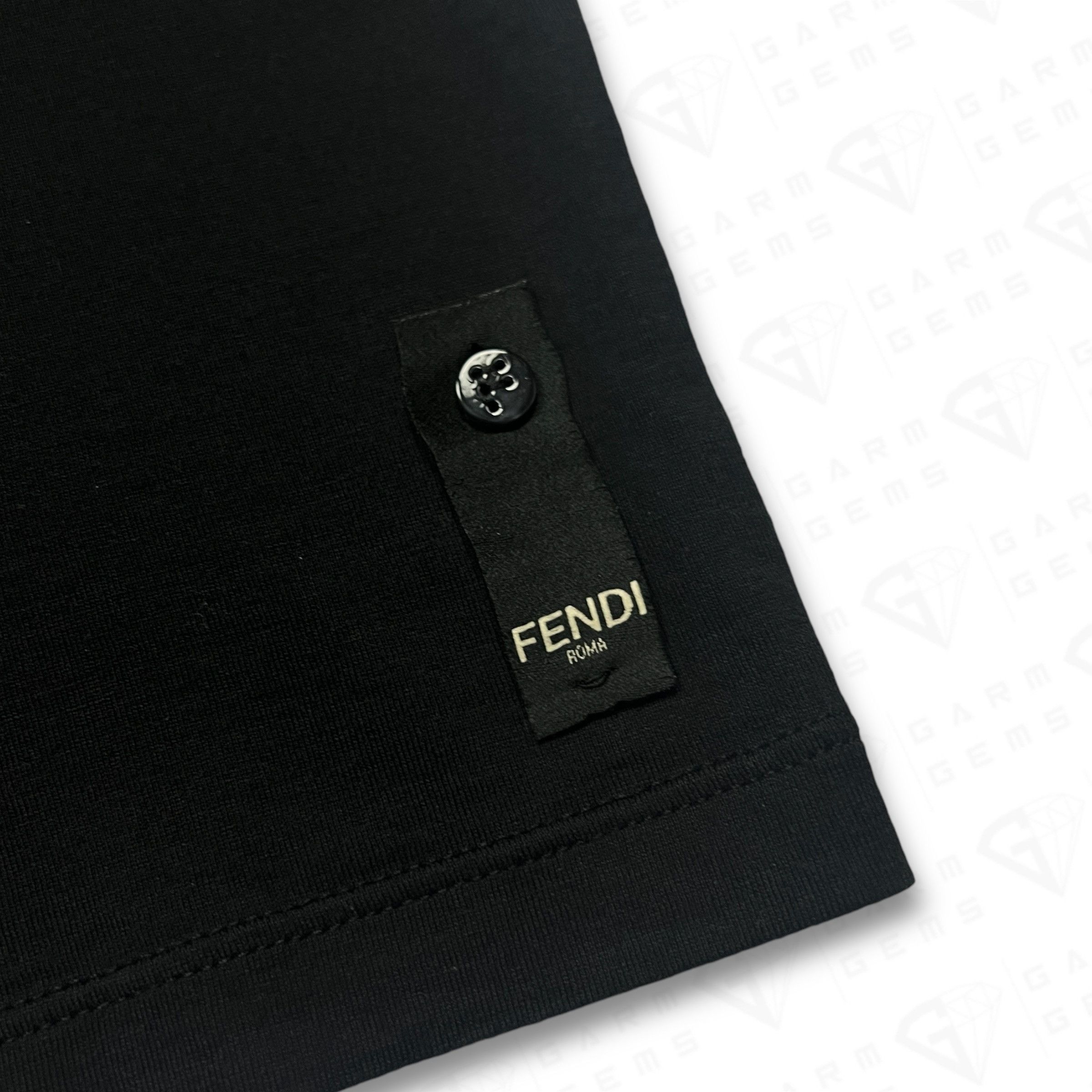 Fendi Fendi Gold Bug Eyes T-Shirt Size US L / EU 52-54 / 3 - 4 Thumbnail