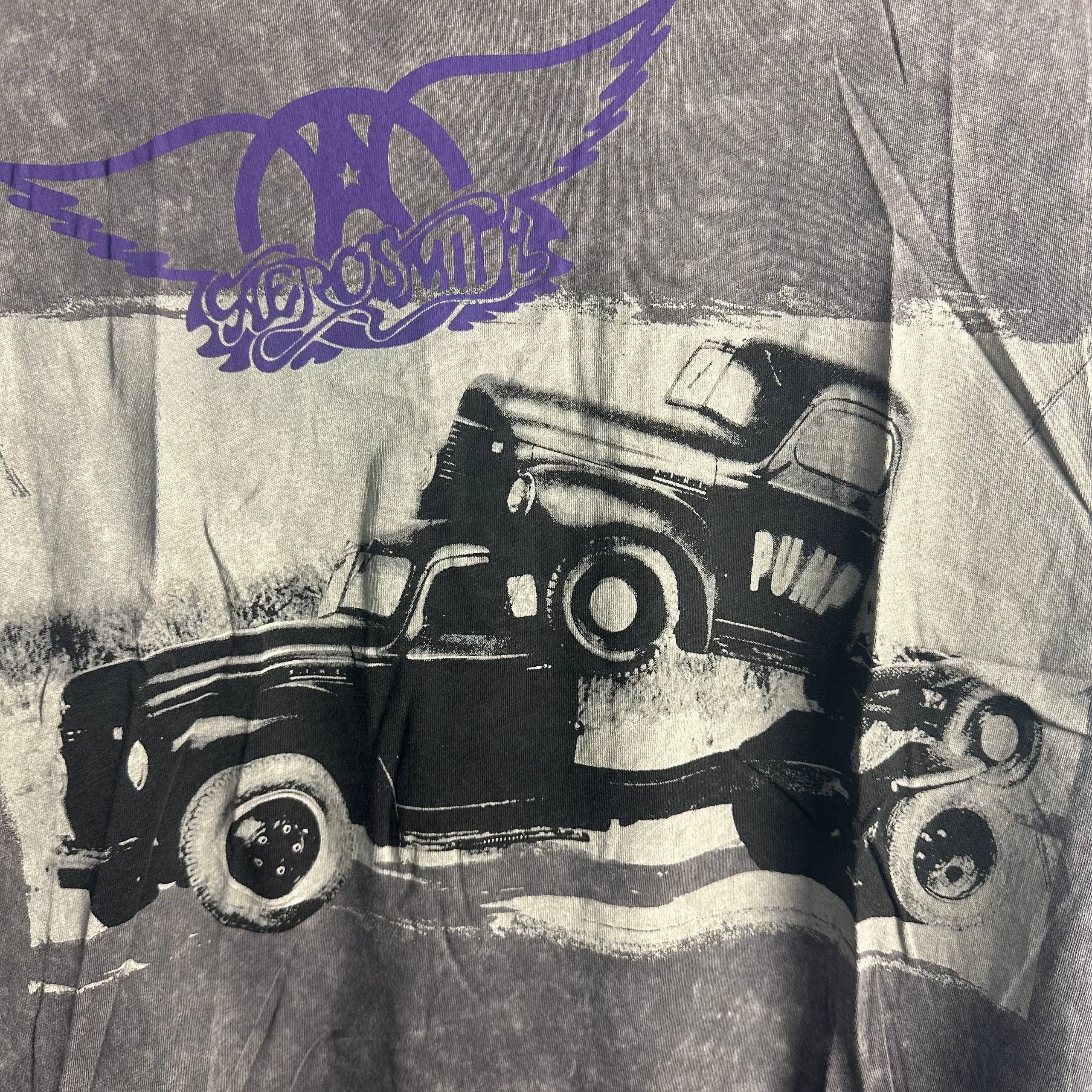 Band Tees Aerosmith 1989 Album Vintage Sleeveless Summer Tank Top Size US L / EU 52-54 / 3 - 4 Thumbnail