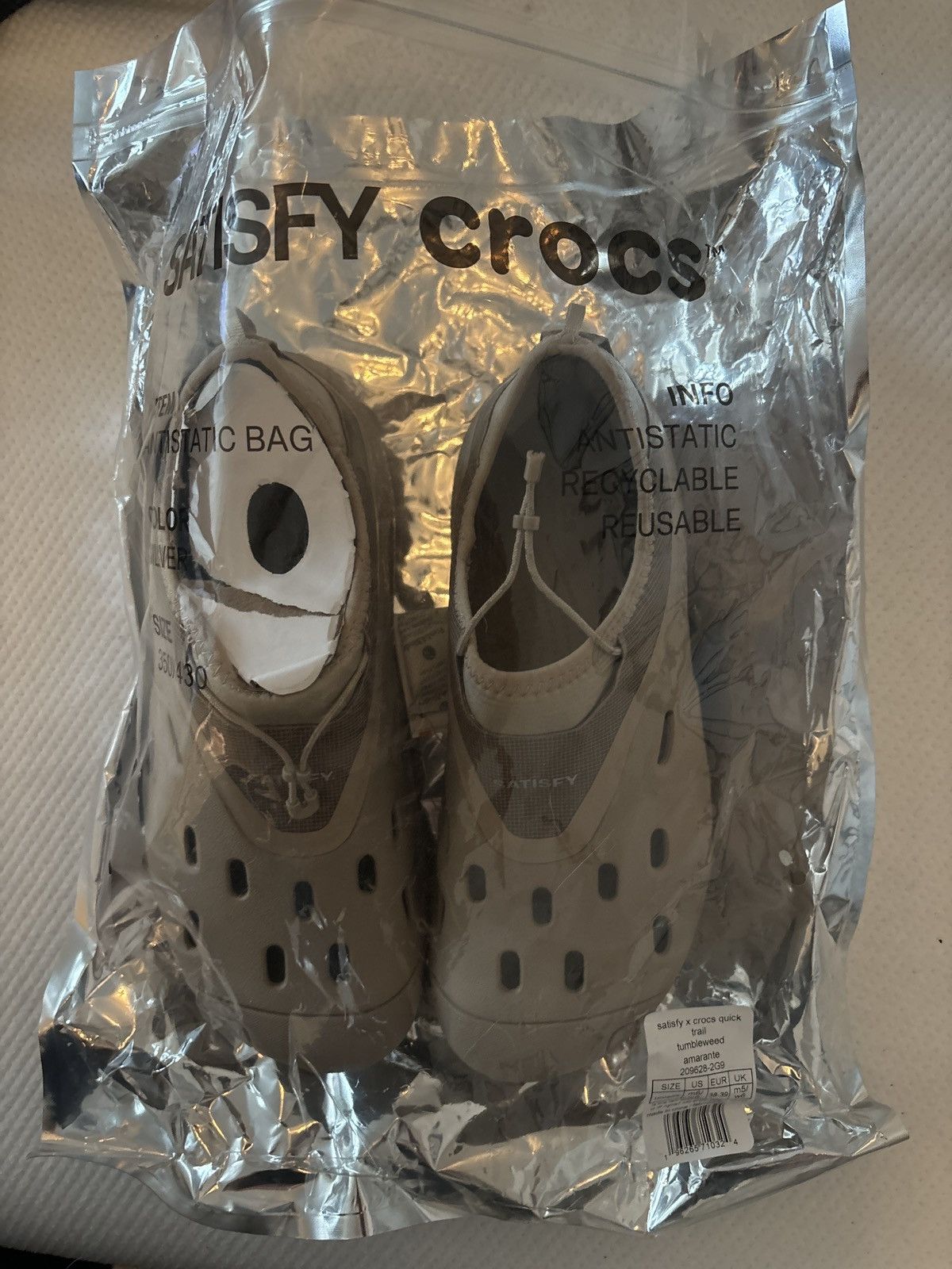 Crocs × Satisfy Satisfy x Crocs Quick Trail Low Size US 6 / EU 39 - 2 Thumbnail