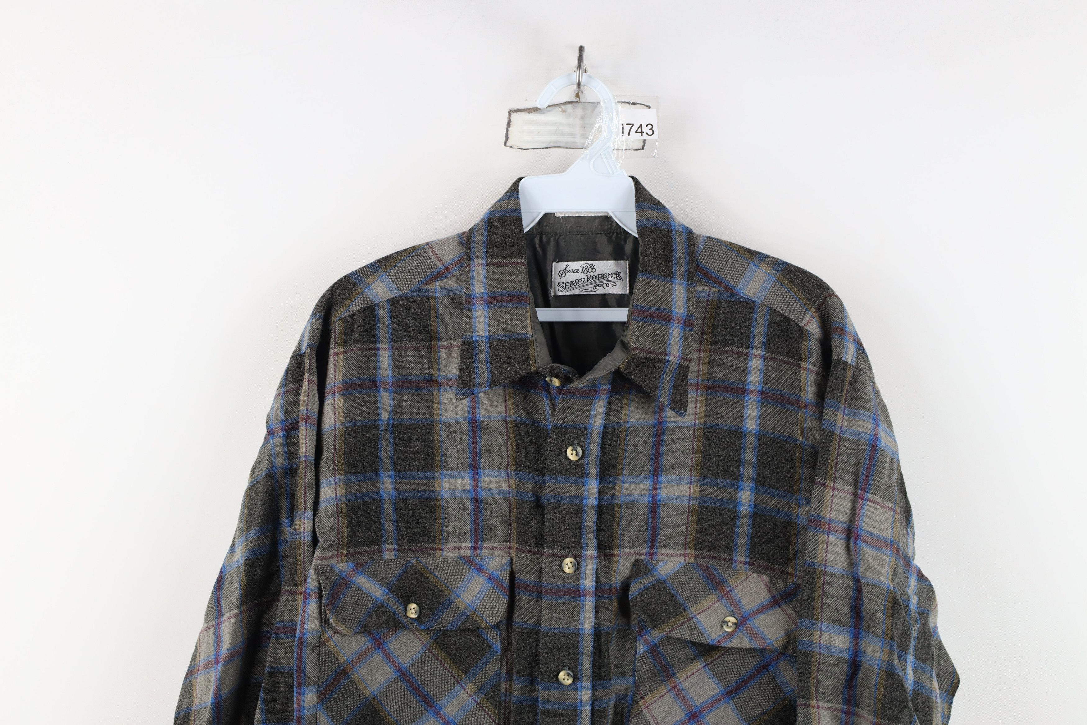 Vintage Vintage 70s 80s Streetwear Knit Single Needle Button Shirt Size US L / EU 52-54 / 3 - 2 Thumbnail