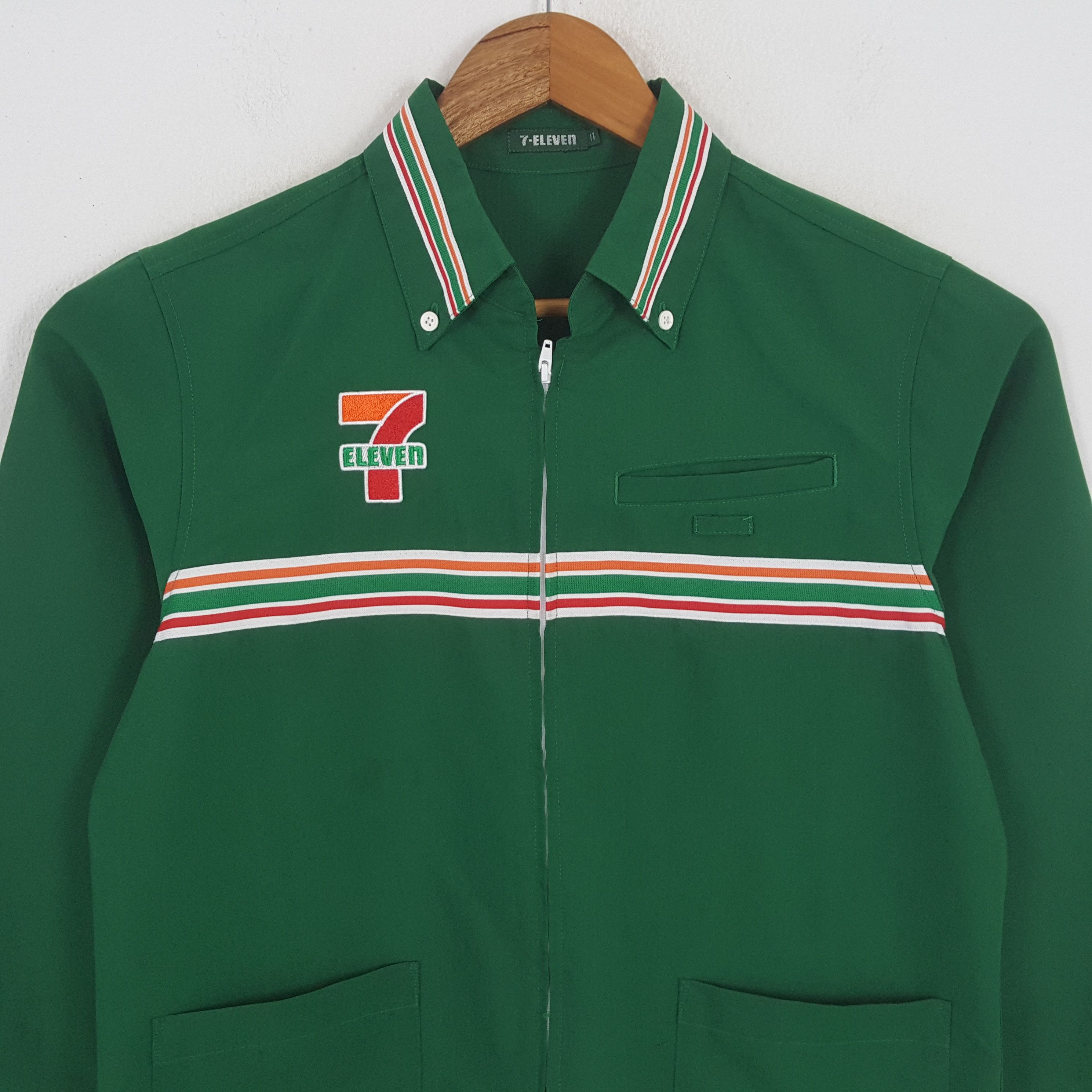 Japanese Brand × Vintage Vintage 7-ELEVEn Japanese Workers Uniform Jacket Size US S / EU 44-46 / 1 - 4 Thumbnail