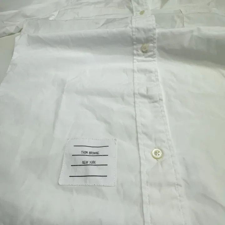 Thom Browne Thom Browne Casual Long Sleeve Shirt -2507 Size US M / EU 48-50 / 2 - 5 Thumbnail