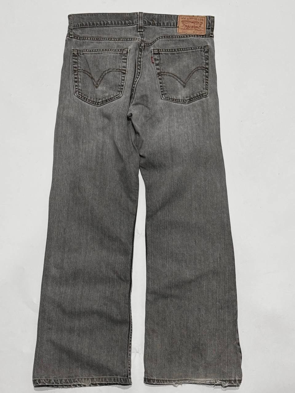 Levi's Levis Low BootCut Distressed Denim Size US 33 - 1 Thumbnail