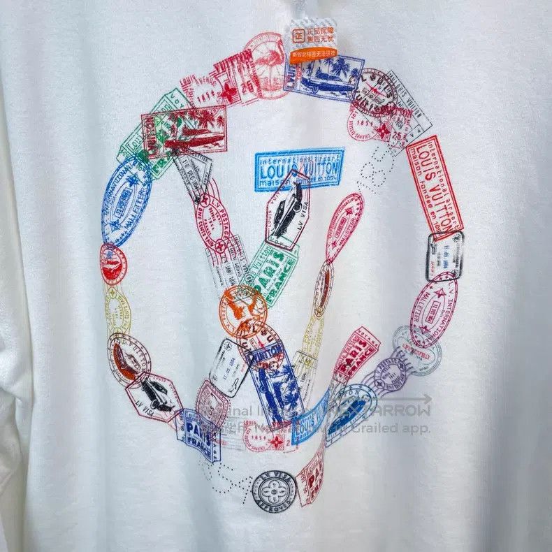 Louis Vuitton Louis Vuitton 25 SS Colored Badge Logo Chain Sweatshirt Size XL / US 12-14 / IT 48-50 - 3 Thumbnail