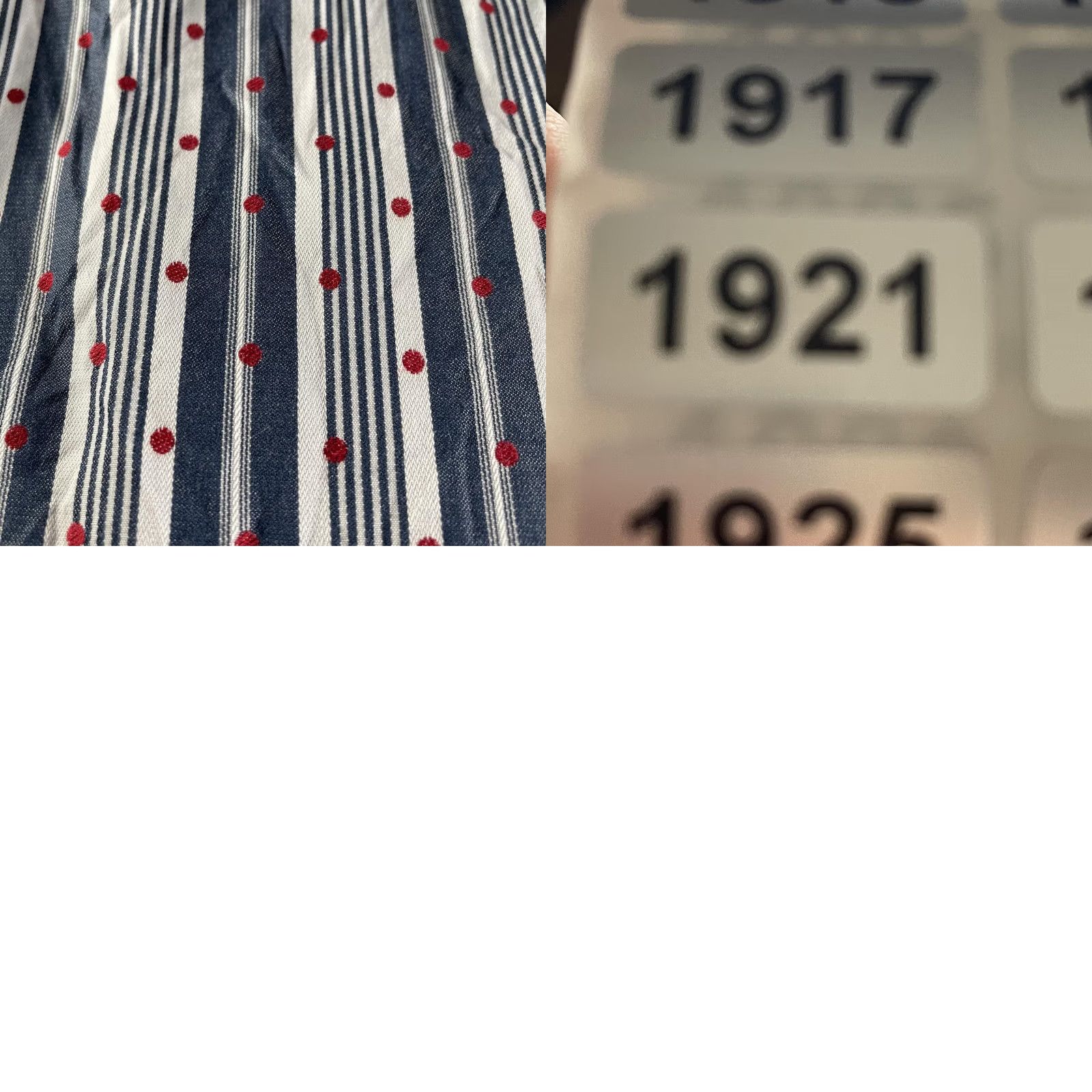 Robert Graham Robert Graham Shirt Mens XL Blue Stripe Red Dot Long Sleeve Button-Up Casual Size US XL / EU 56 / 4 - 8 Thumbnail