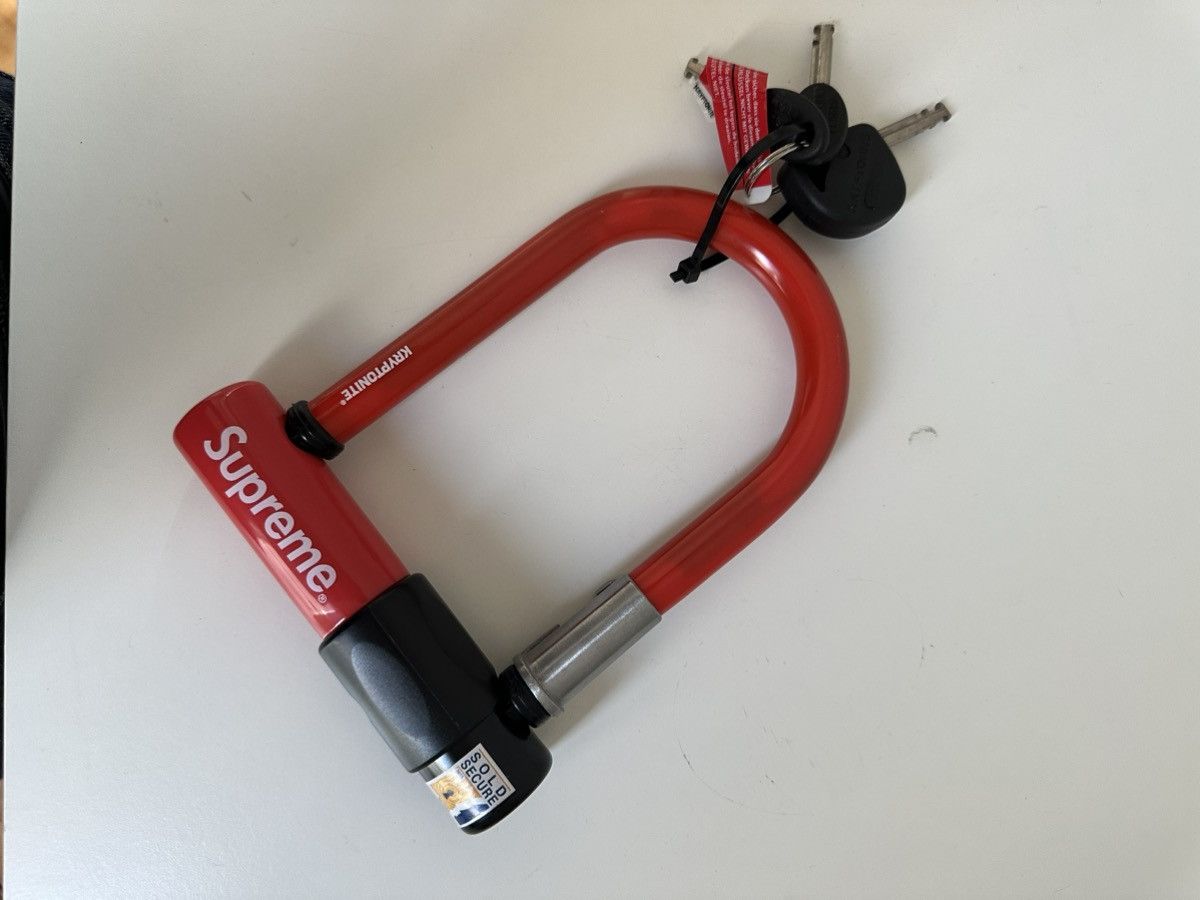 Supreme Supreme Kryptonite Bicycle U Lock Size ONE SIZE - 3 Thumbnail