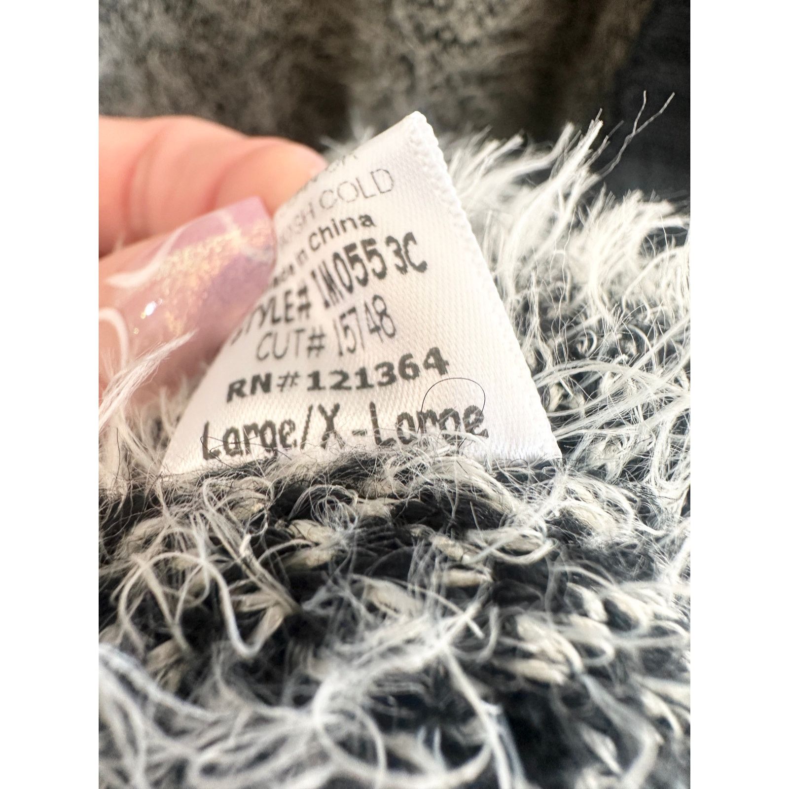 Other Abstract Art to Wear Fuzzy Lagenlook Duster Size XL / US 12-14 / IT 48-50 - 8 Thumbnail