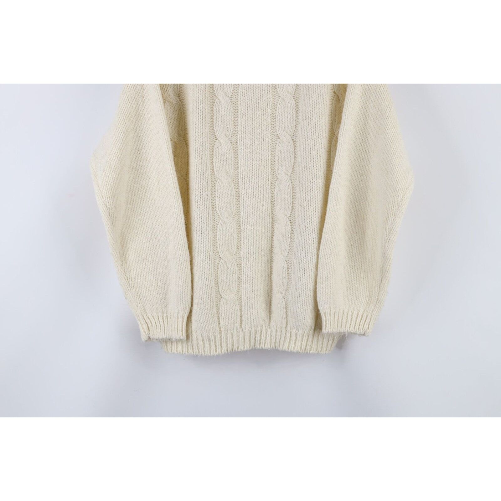 Vintage Vintage 70s Streetwear Distressed Wool Blend Kit Sweater Size M / US 6-8 / IT 42-44 - 3 Thumbnail