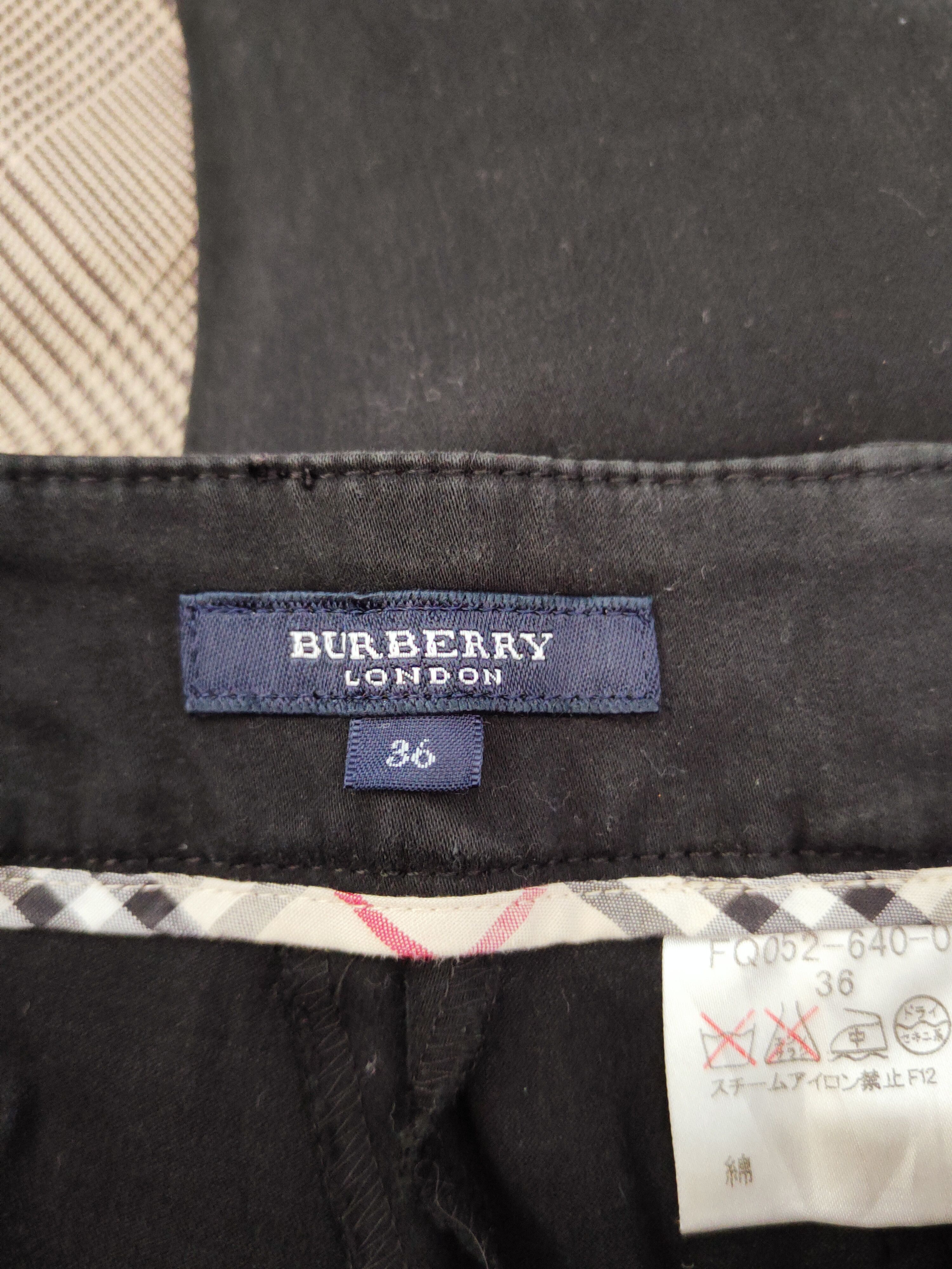 Burberry Burberry Black Multipocket Tactical Cargo Pants #W094 Size 27" / US 4 / IT 40 - 14 Thumbnail
