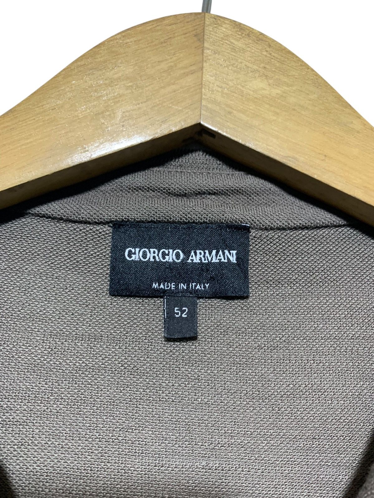 Giorgio Armani Armani Woollen Knit Shirt Size US L / EU 52-54 / 3 - 11 Thumbnail