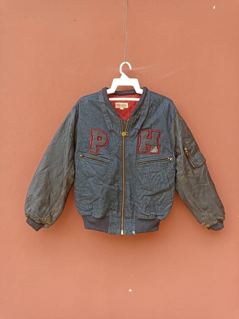 Pink House Vintage Pink House Varsity Jacket Size US L / EU 52-54 / 3 - 1 Thumbnail
