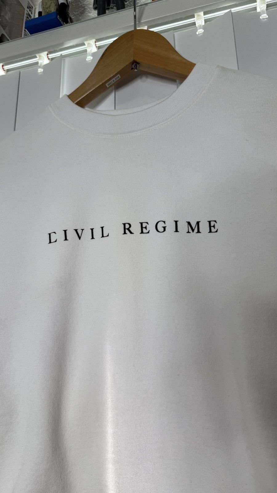 Civil Regime Civil Regime Rose Embroidered Crewneck – New With Tags Size US S / EU 44-46 / 1 - 2 Thumbnail