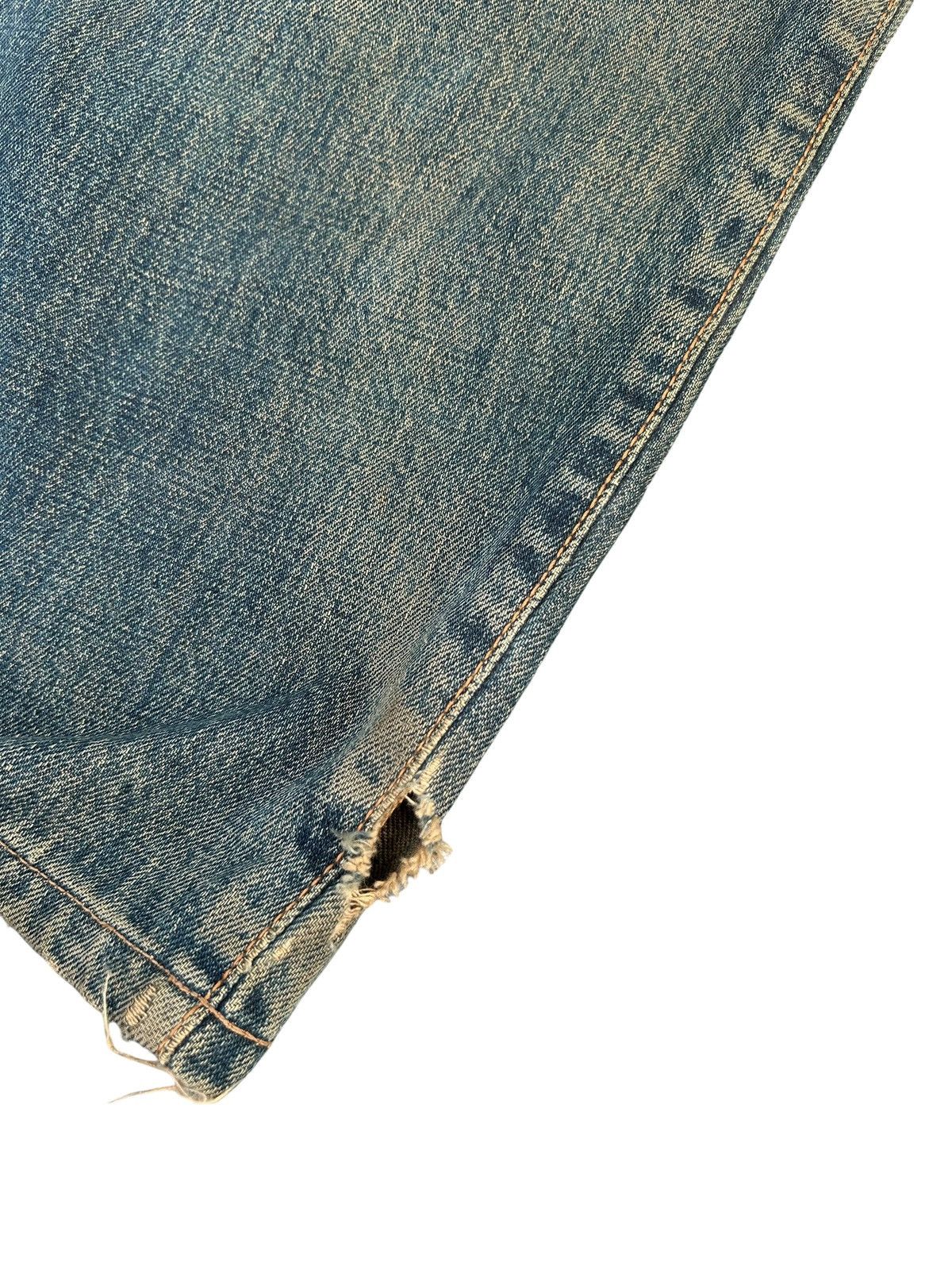 Kapital Thrashed Vintage Edwin 505X Selvedge Rusty Denim Jeans Size US 31 - 10 Thumbnail