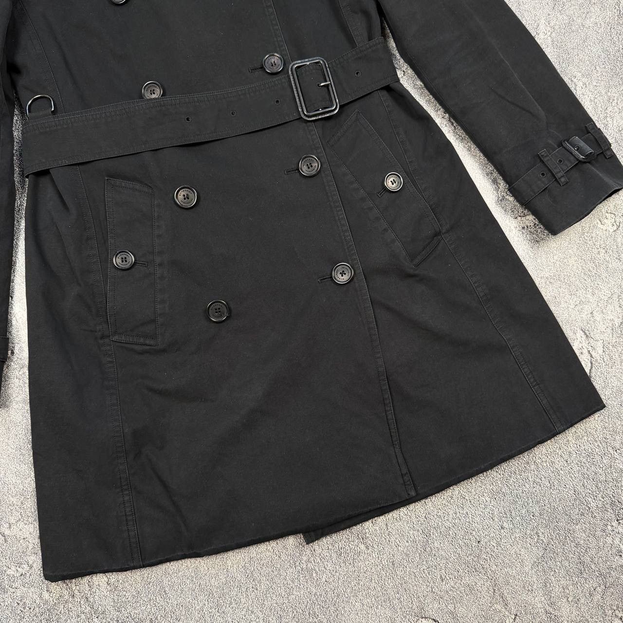 Burberry Black Burberry Trench Coat Size S / US 4 / IT 40 - 16 Thumbnail