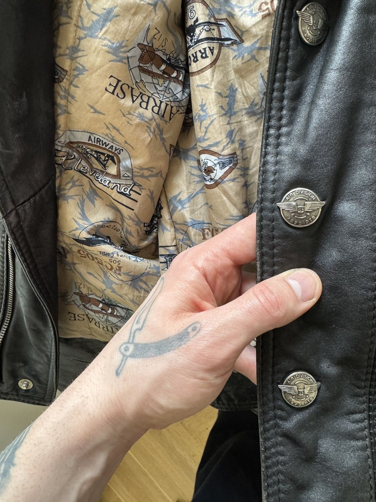 Leather Rare Vintage 90s Leather Jacket High Quality Racing Punk Size US XL / EU 56 / 4 - 7 Thumbnail