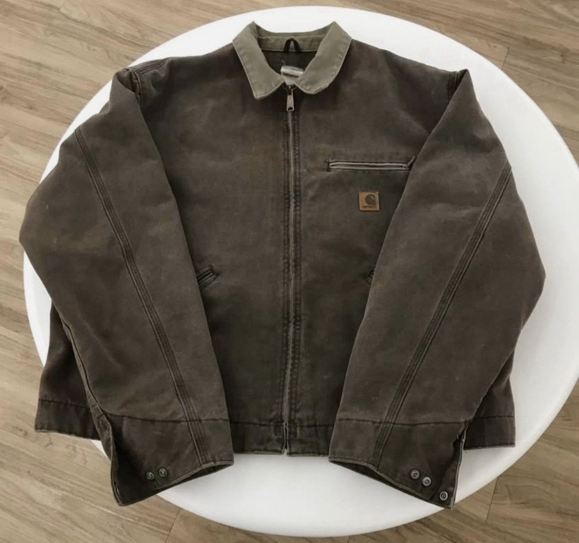 Carhartt Vintage Carhartt Detroit J97 Blanket Lined Size 46L - 1 Thumbnail