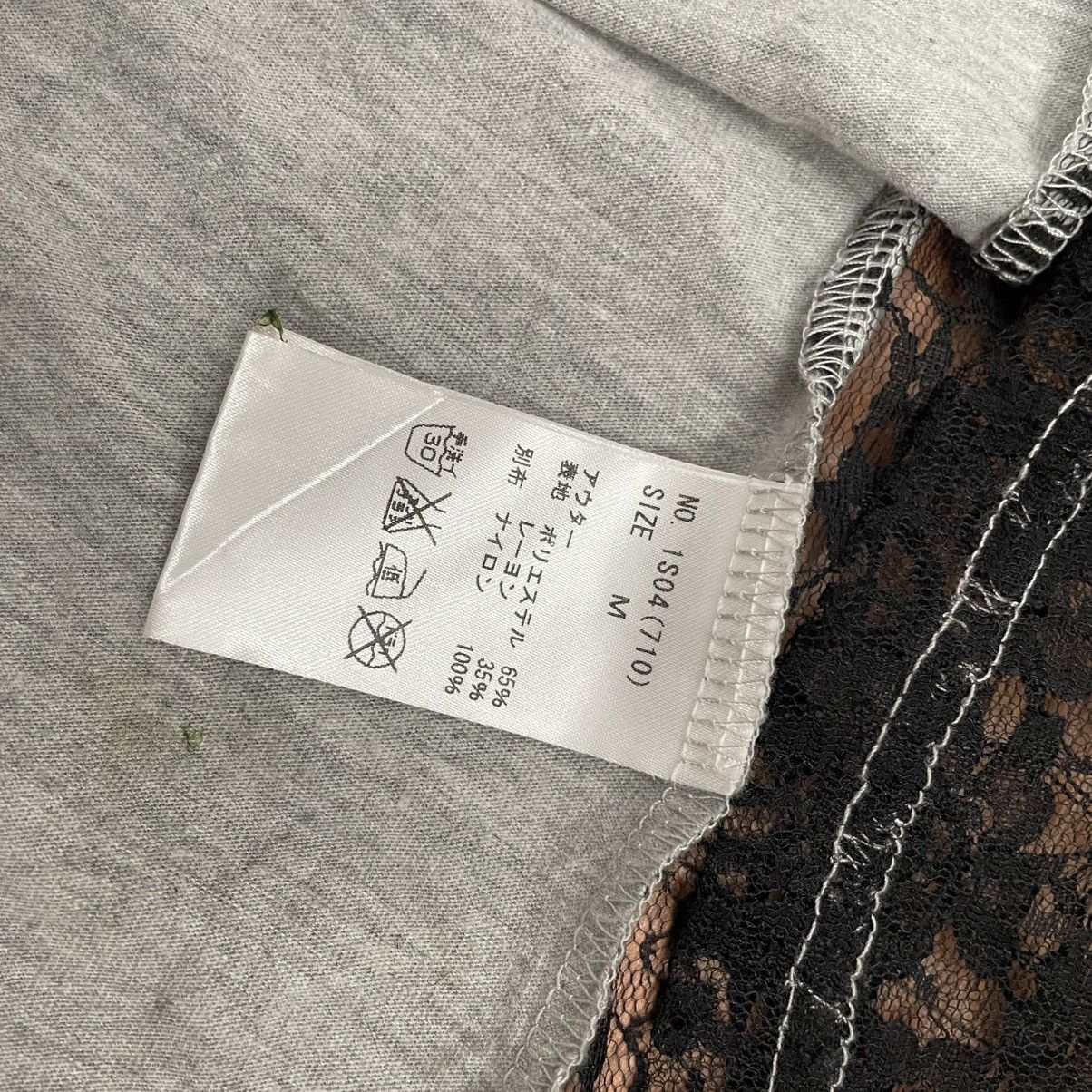 If Six Was Nine × Japanese Brand × Le Grande Bleu (L.G.B.) Cecil McBEE skull with flower mesh tee punk grunge styled Size M / US 6-8 / IT 42-44 - 4 Thumbnail