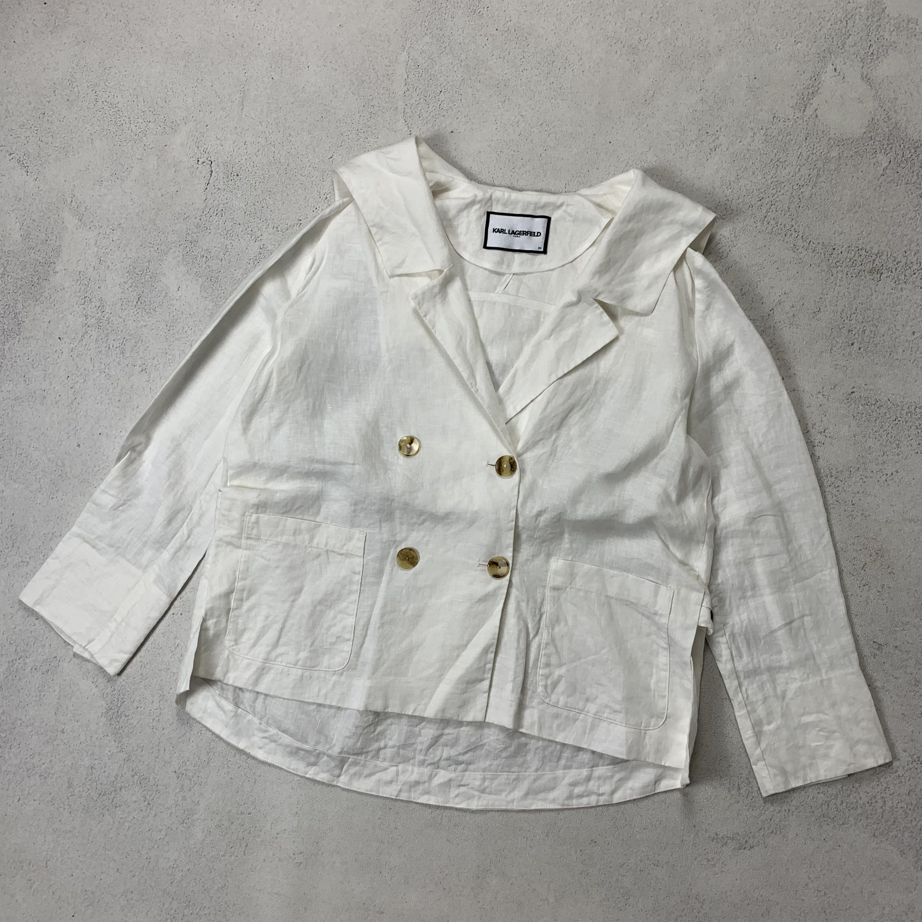 Karl Lagerfeld Karl Lagerfeld Blazer Size S / US 4 / IT 40 - 1 Thumbnail