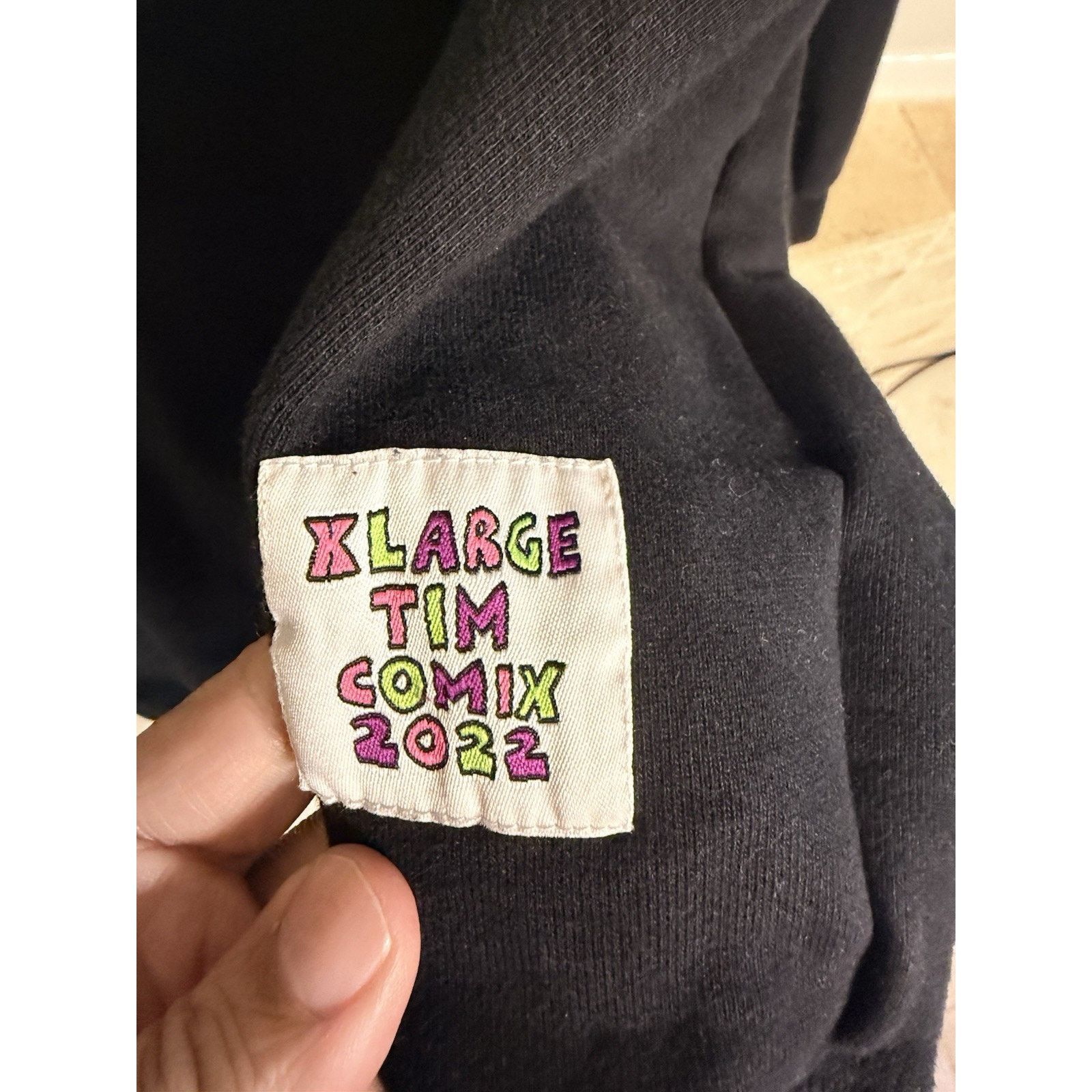 Xlarge XLARGE Tim Comix 2022 Crewneck Sweatshirt Black Small Japan Size US S / EU 44-46 / 1 - 4 Thumbnail