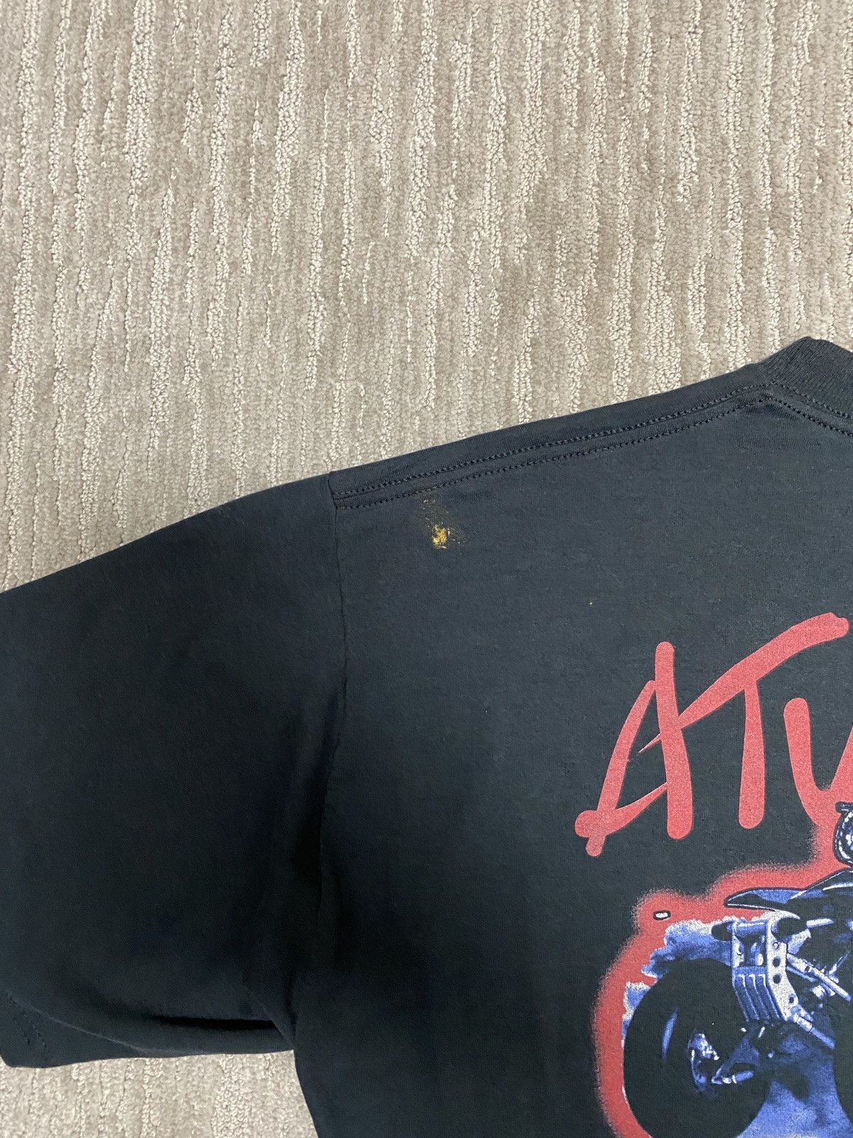 Vintage Vintage Dennis Kirk ATV racing graphic black T-shirt Size US M / EU 48-50 / 2 - 7 Thumbnail