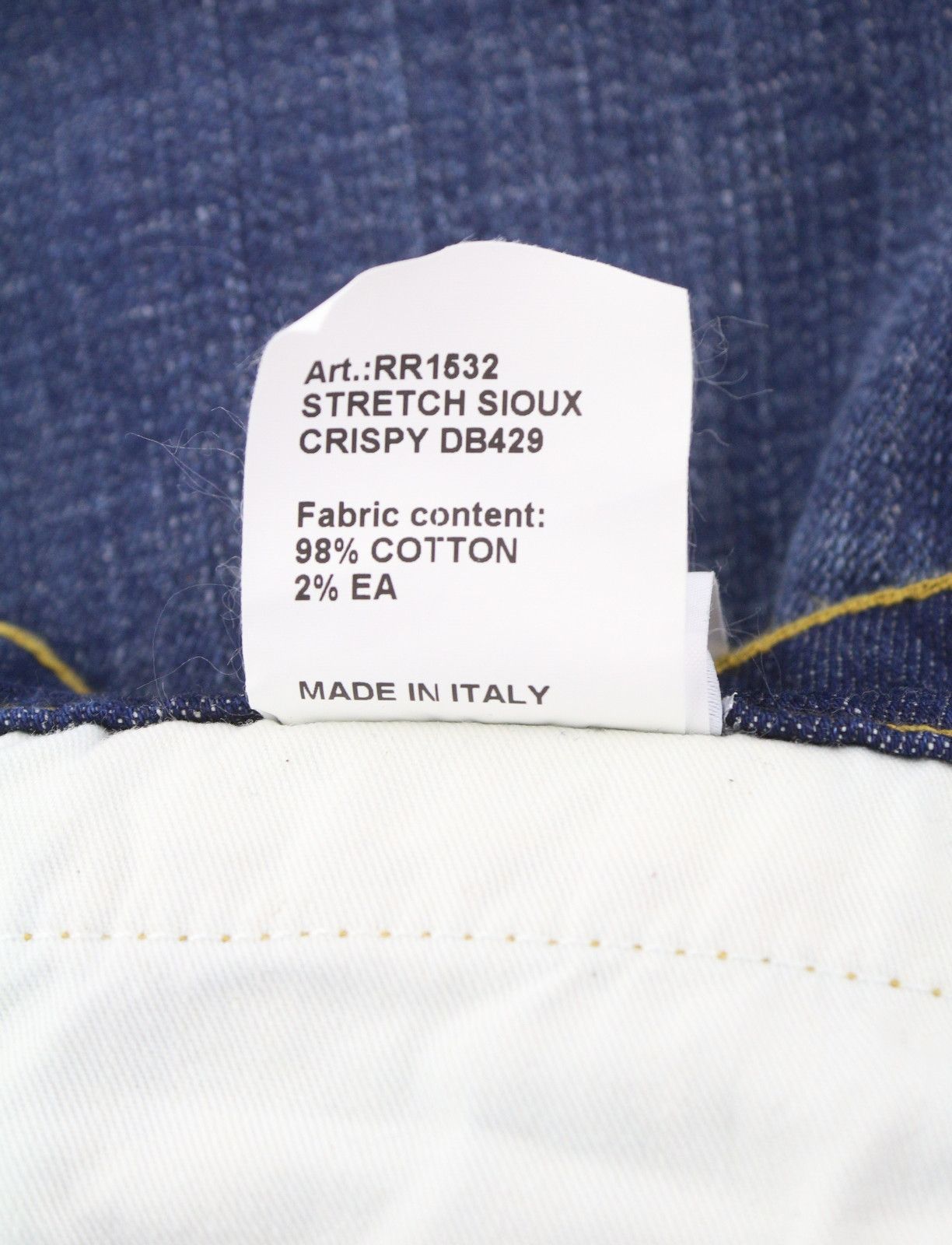 R13 BOY STRAIGHT 27 Howell Indigo Uneven Hem Jeans 85792 Size 27" / US 4 / IT 40 - 9 Thumbnail
