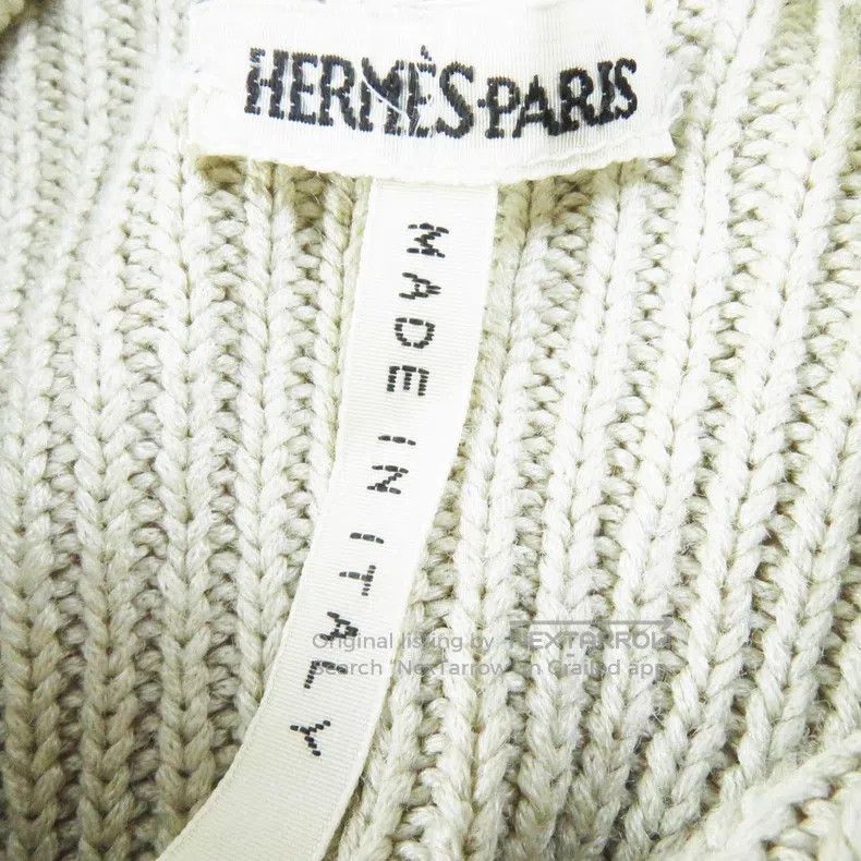 Hermes Hermes Silk knitted sleeveless top Size M / US 6-8 / IT 42-44 - 5 Thumbnail