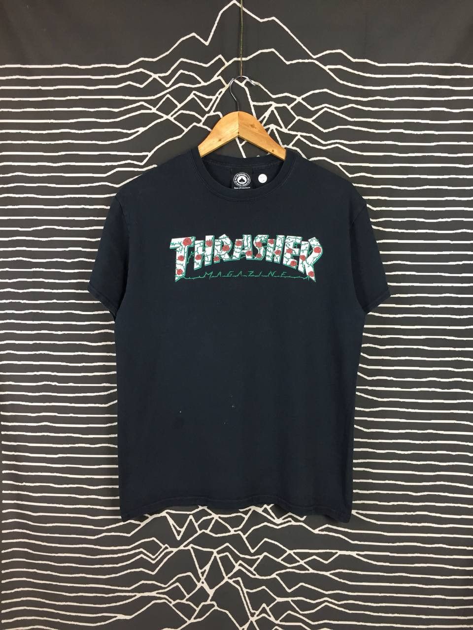 Vtg Thrasher Magazine Big Logo Skateboards Tee - Short Sleeve T Shirts