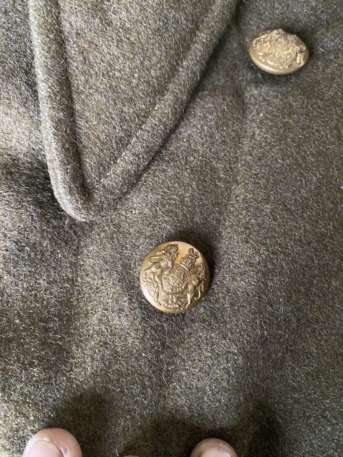 Vintage Vintage 50s army greatcoat dismounted Size US M / EU 48-50 / 2 - 9 Thumbnail