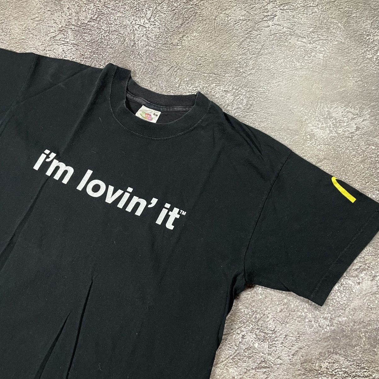 Band Tees Vintage 00s ADULT “ IM LOVIT IT McDonald “ FUNNY BuyTee Size US L / EU 52-54 / 3 - 4 Thumbnail
