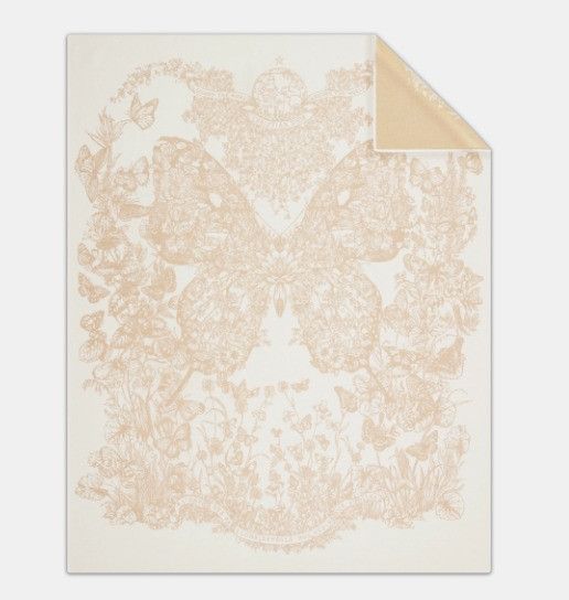 Dior o1w1db11024 Size: OS / Cashmere Butterfly Blanket Size ONE SIZE - 1 Preview