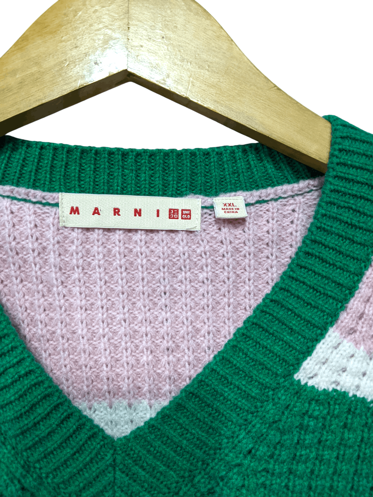 Marni × Uniqlo Uniqlo Marni Popcorn Knitwear Sleeve Less Size US XXL / EU 58 / 5 - 3 Thumbnail