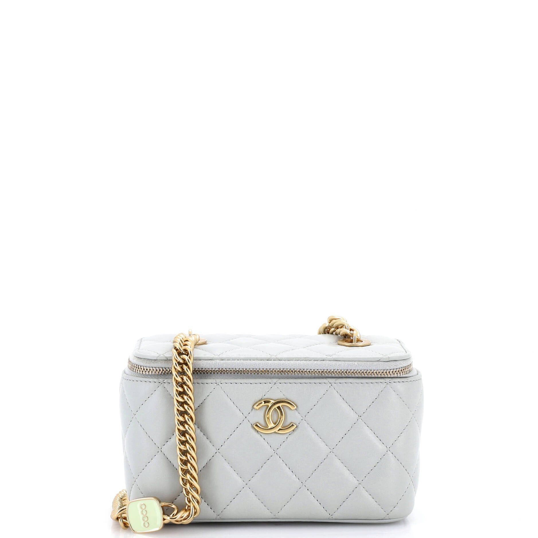 Chanel Coco Enamel Strap Vanity Case with Chain Size ONE SIZE - 1 Thumbnail