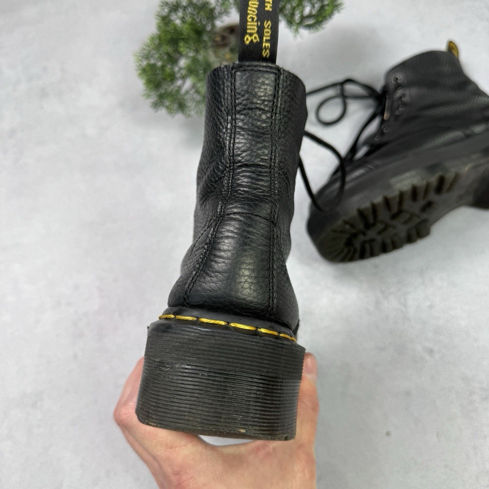 Dr. Martens Dr Martens Sinclair Chuncky Boots Women Size US 7 38 Black Size US 7 / IT 37 - 10 Thumbnail