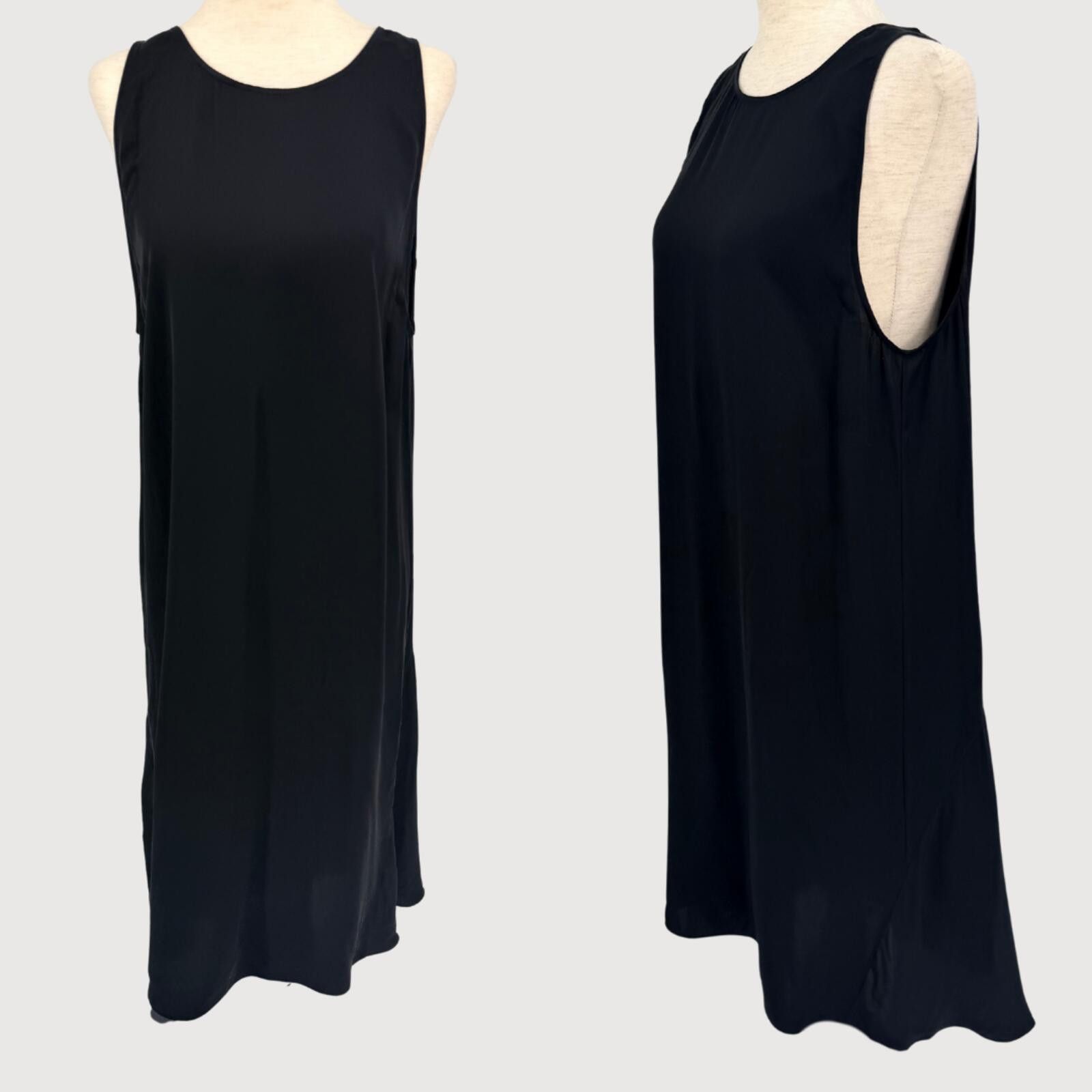 Theory Theory Silk Maxi Tank Dress Black Size 12 Size XL / US 12-14 / IT 48-50 - 1 Thumbnail