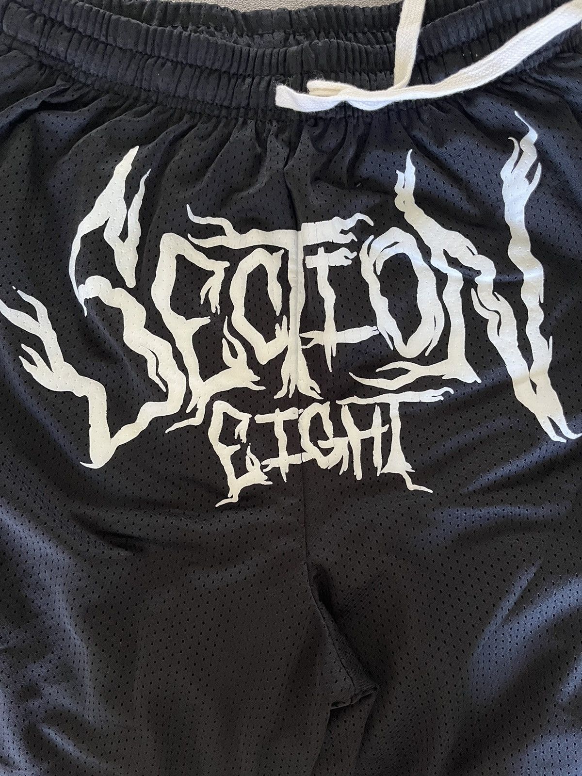 Section 8 Section 8 - Eight Ball Basketball Shorts (HEAVY WEIGHT) Size US 30 / EU 46 - 2 Thumbnail