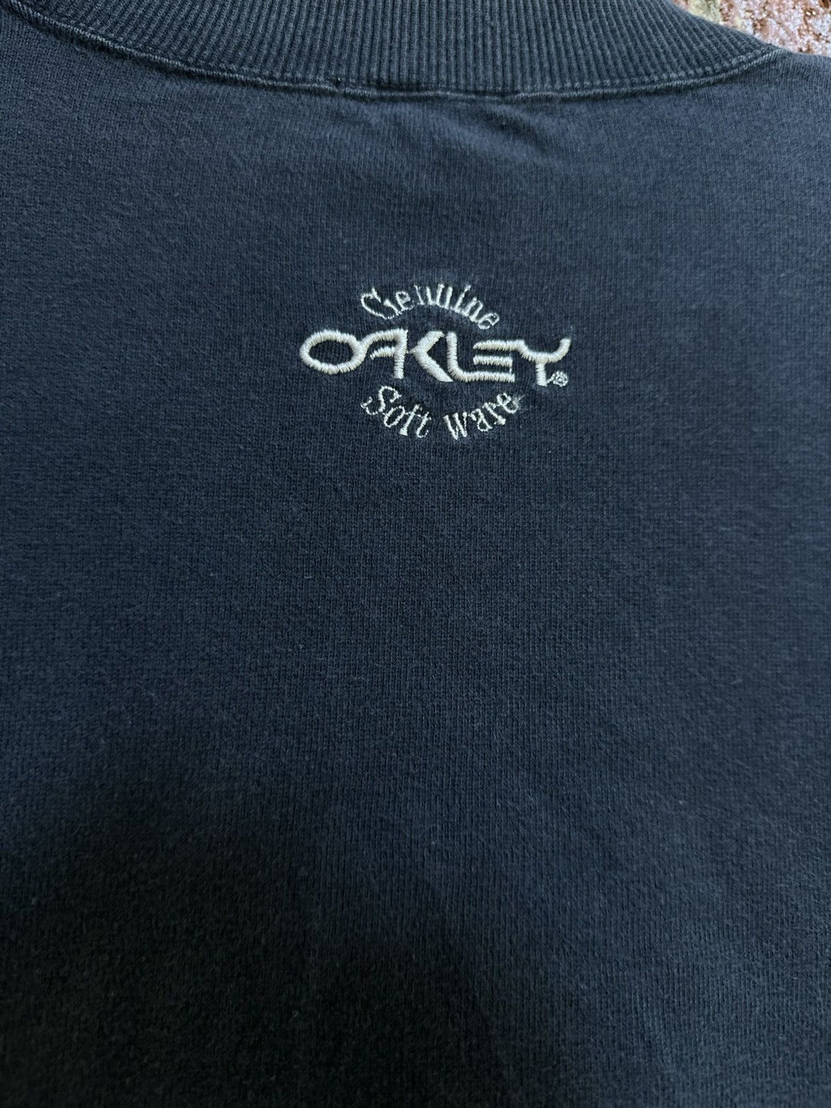 Oakley Thrashed Vintage 90s Oakley Software Embroidered Sun Faded Size US L / EU 52-54 / 3 - 6 Thumbnail