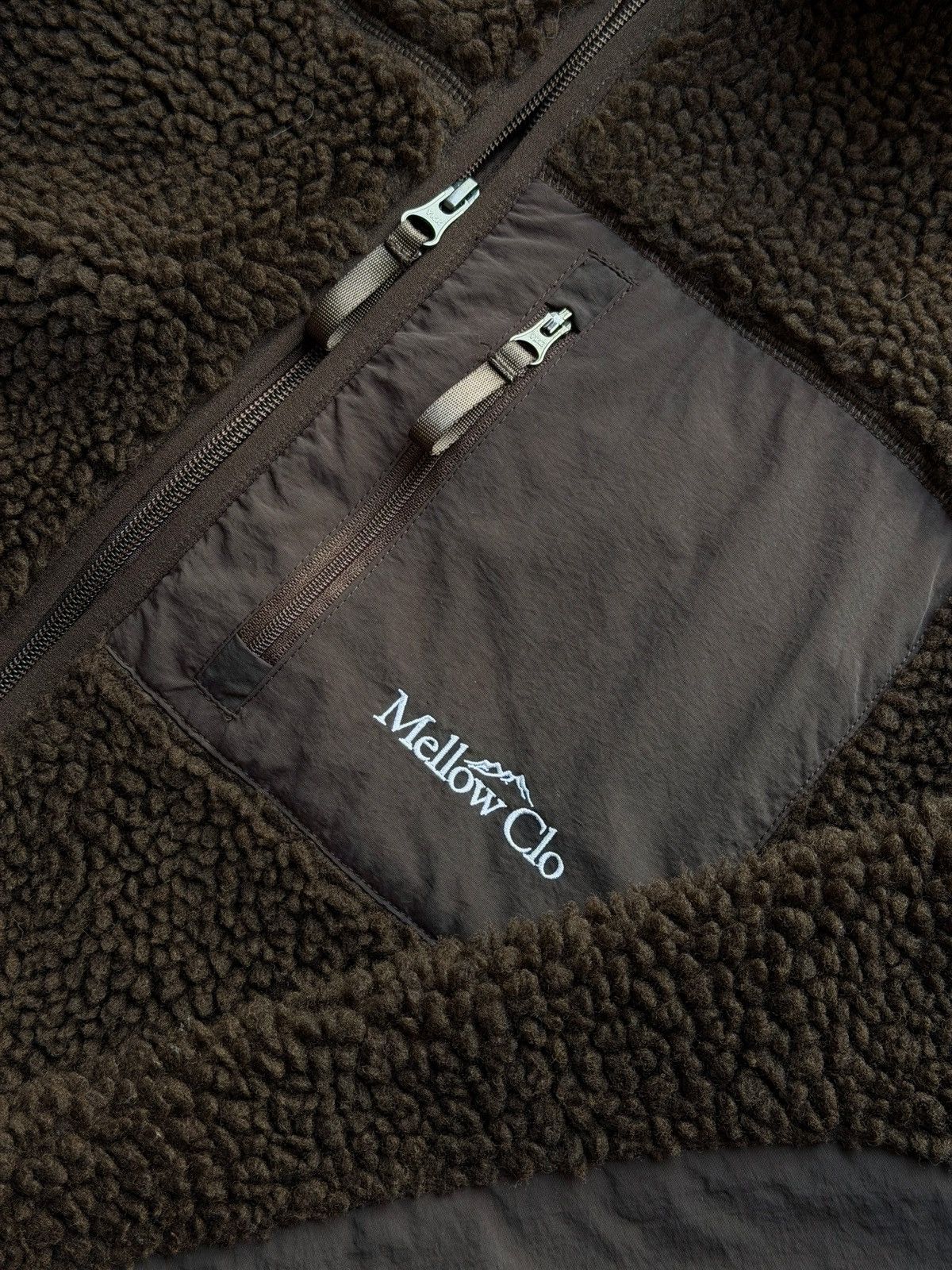 Other Mellow Clo. Cabin Fleece Zip Sherpa Jacket - Teddy Brown Size US XL / EU 56 / 4 - 6 Thumbnail