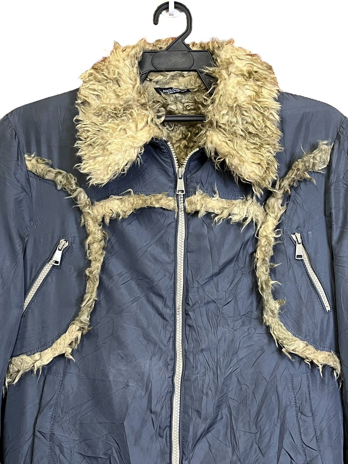 Dolce & Gabbana VINTAGE DOLCE & GABBANA FUR JACKET Size US S / EU 44-46 / 1 - 6 Thumbnail