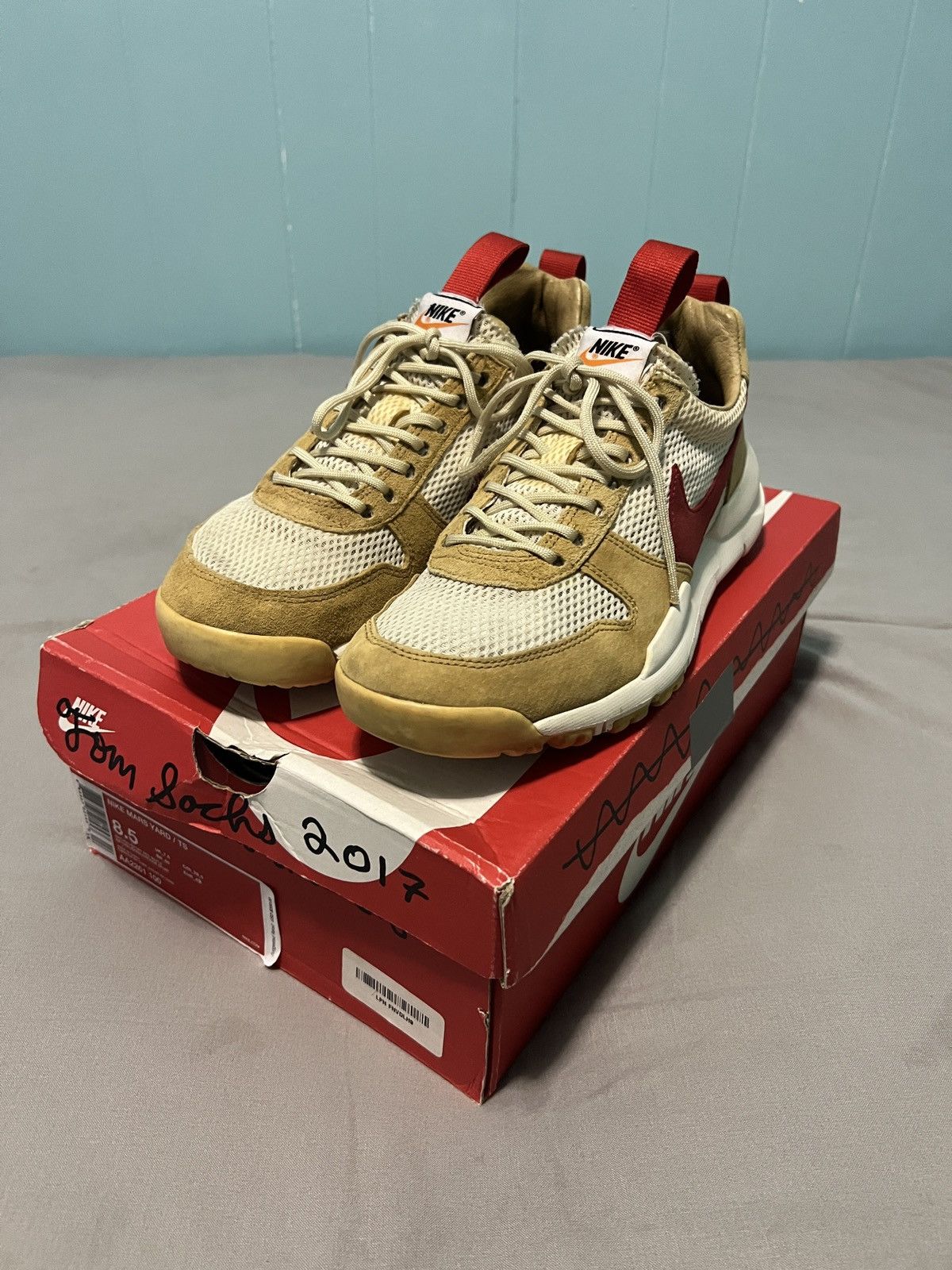 Nike LAST DROP Tom Sachs x Nike Mars Yard 2.0 Grailed